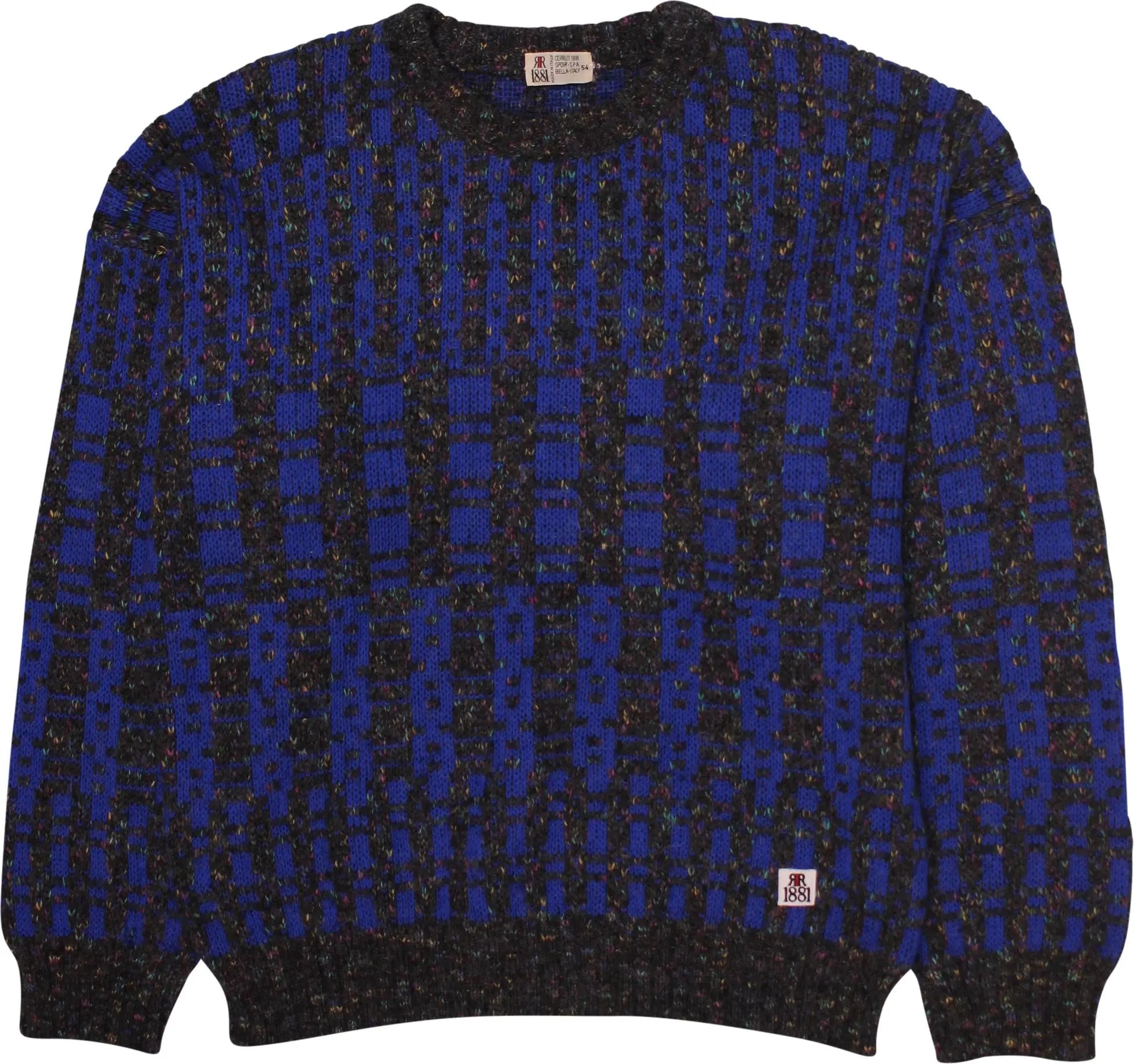 Cerruti 1881 - Knitted Sweater by Cerruti 1881- ThriftTale.com - Vintage and second handclothing