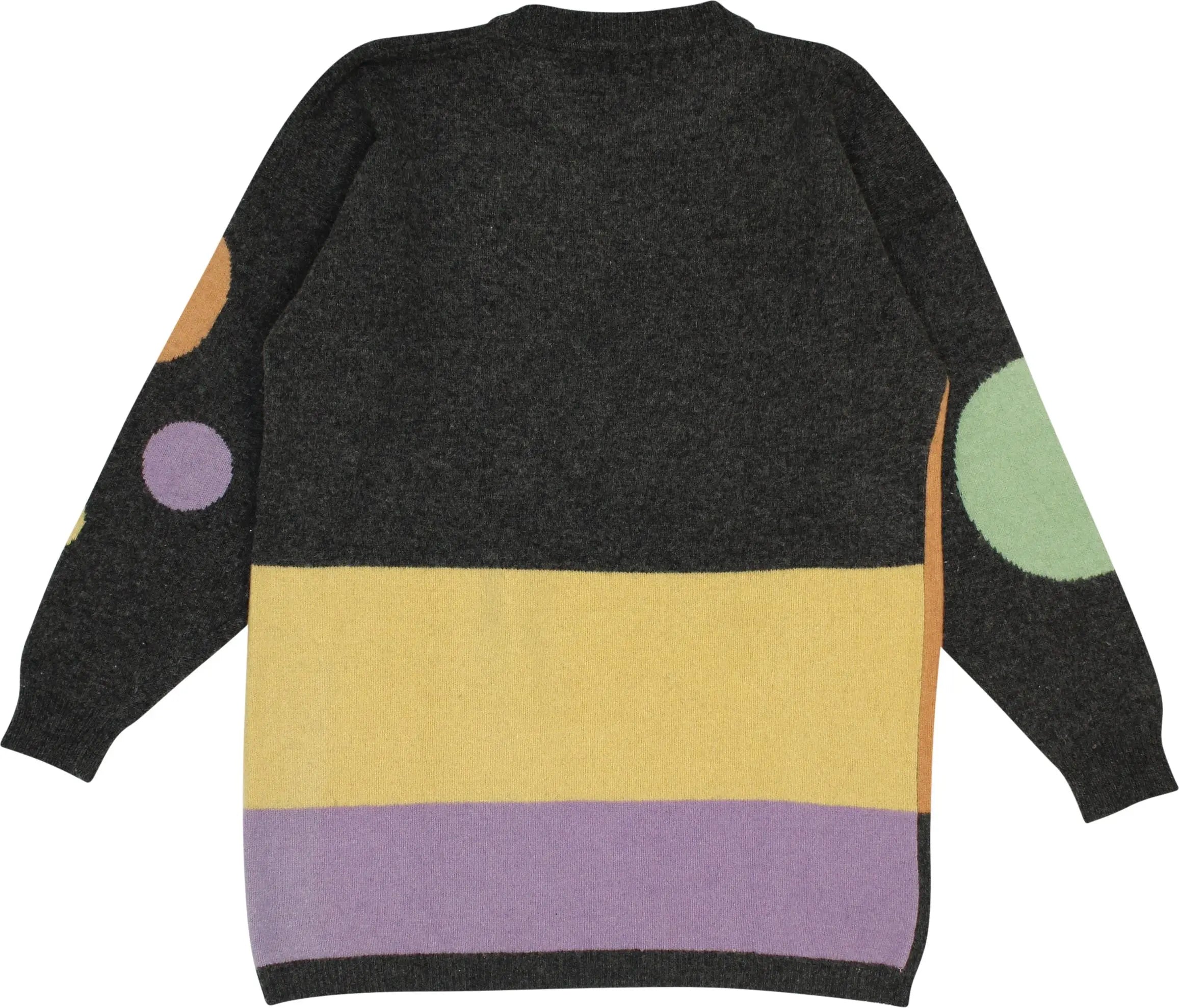 Certo - 80s Wool Blend Knitted Sweater- ThriftTale.com - Vintage and second handclothing