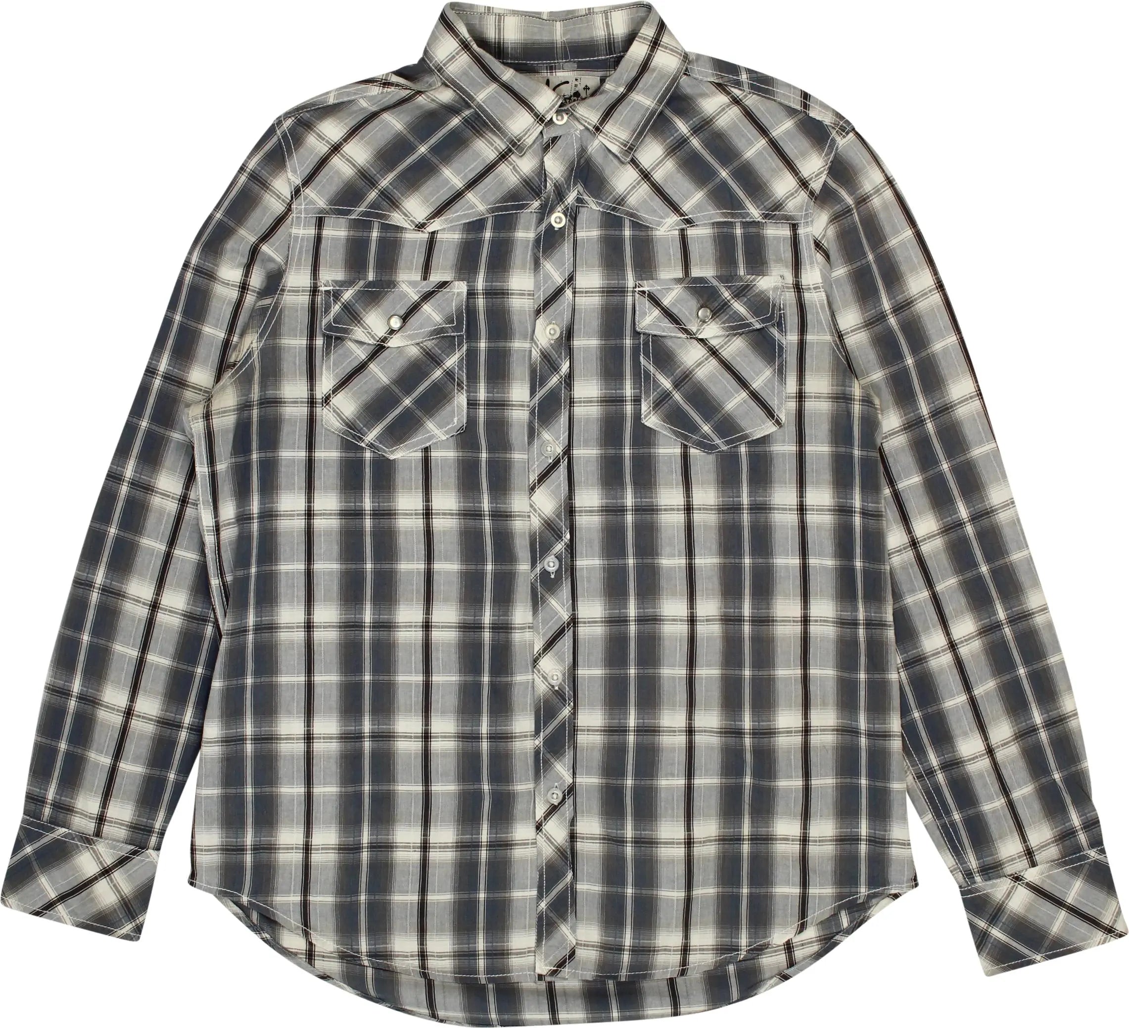 Chalc - Checked Shirt- ThriftTale.com - Vintage and second handclothing