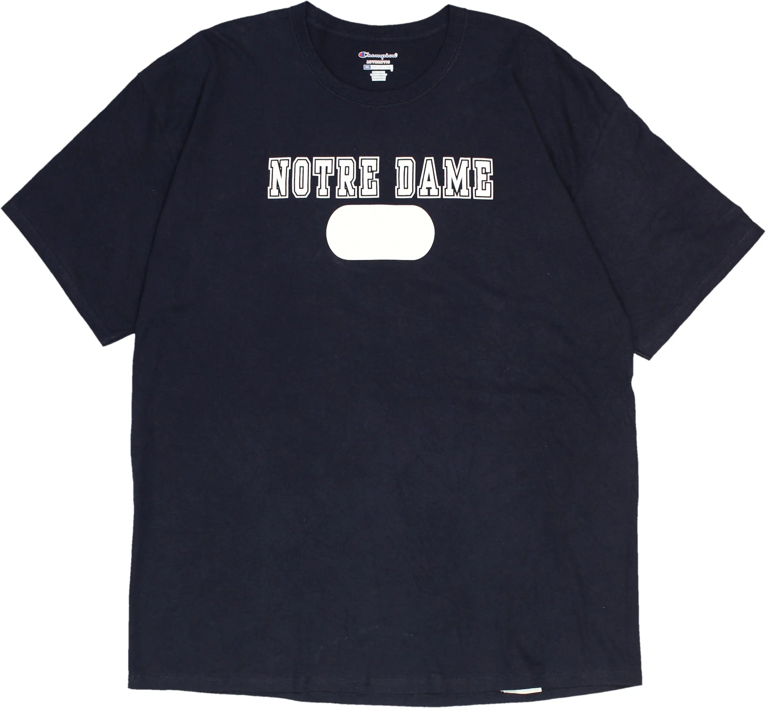 Champion - 00s Notre Dame T-Shirt by Champion- ThriftTale.com - Vintage and second handclothing