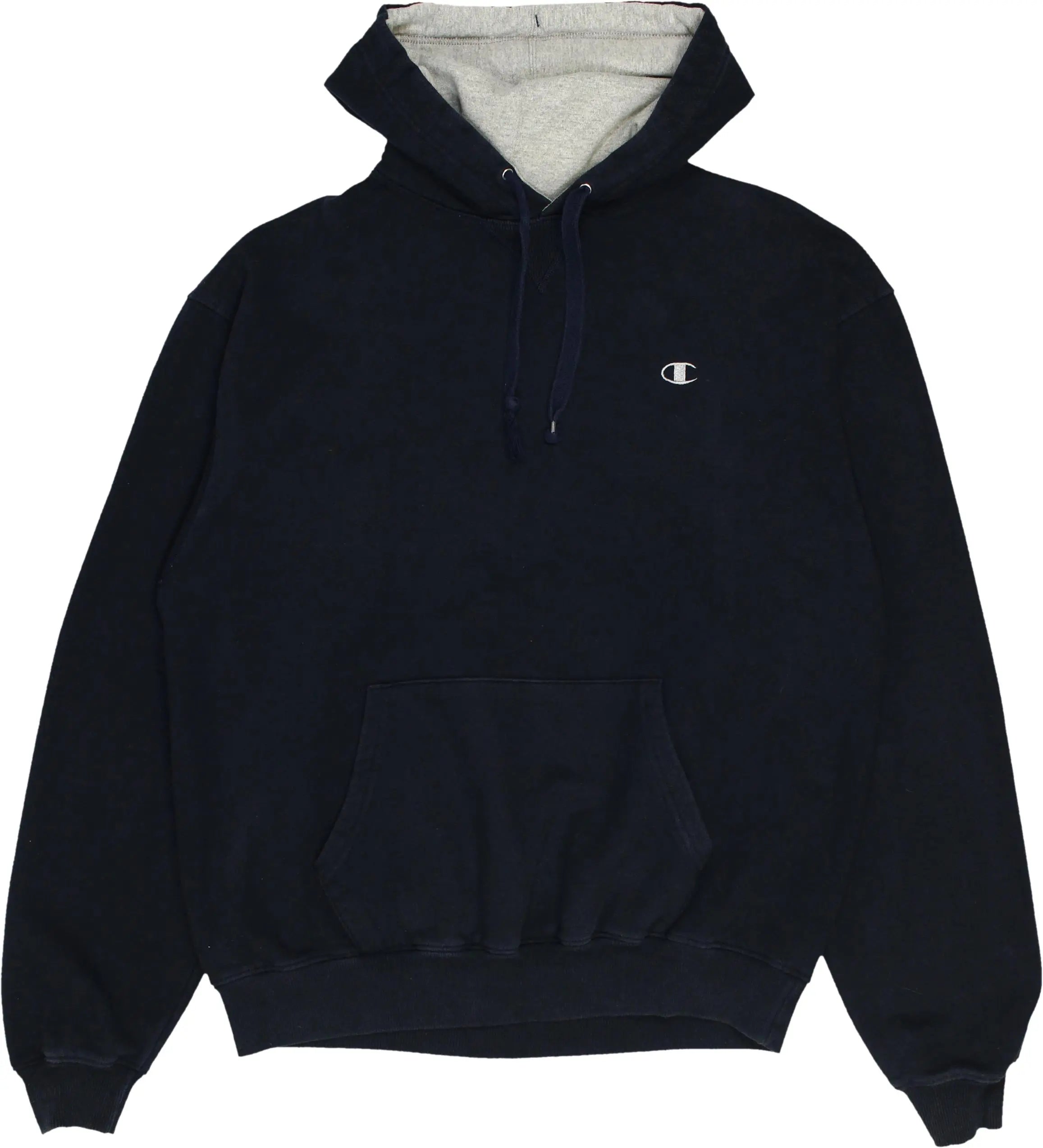 Champion - Blue Hoodie by Champion- ThriftTale.com - Vintage and second handclothing
