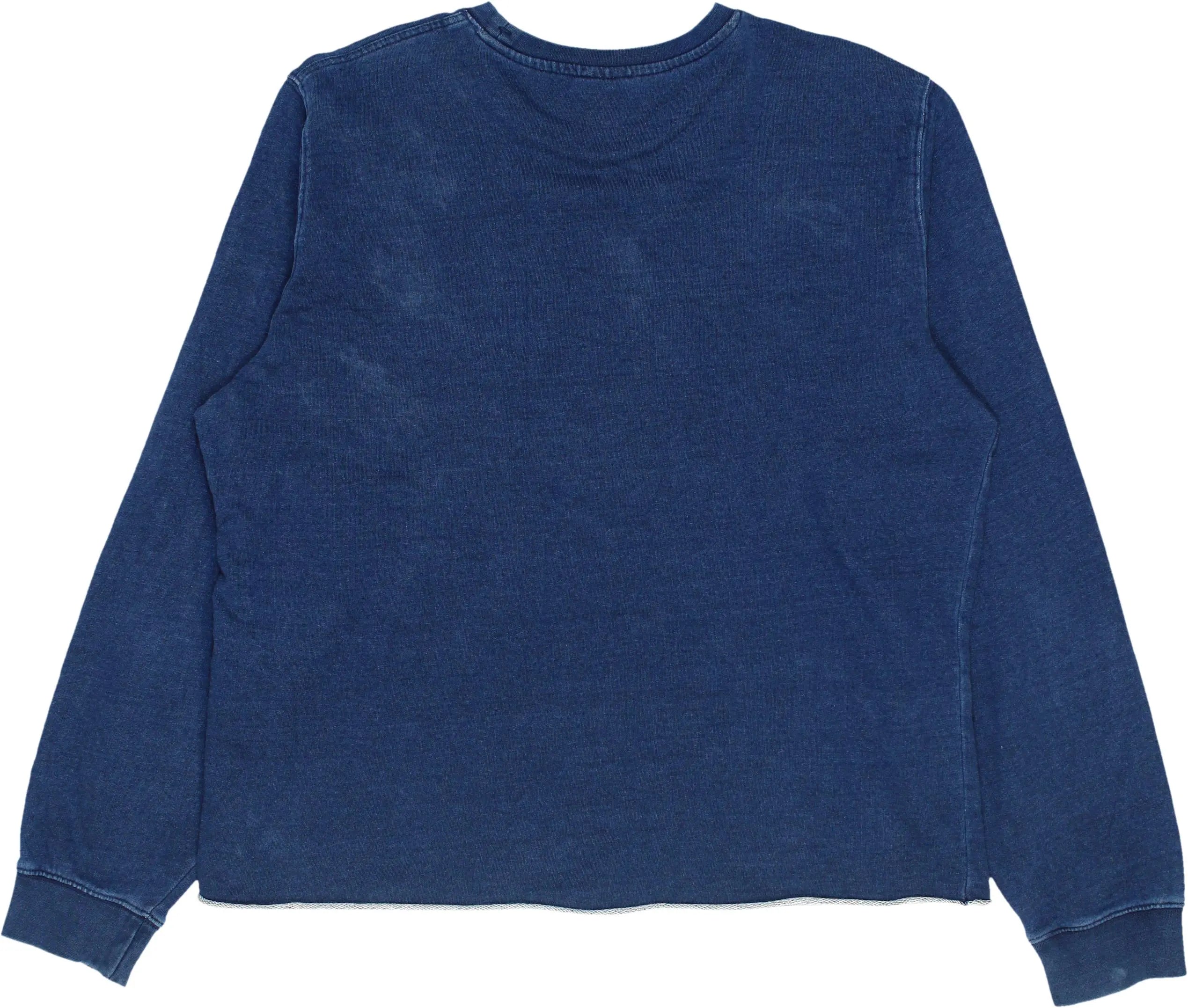Champion - Blue Sweatshirt by Champion- ThriftTale.com - Vintage and second handclothing