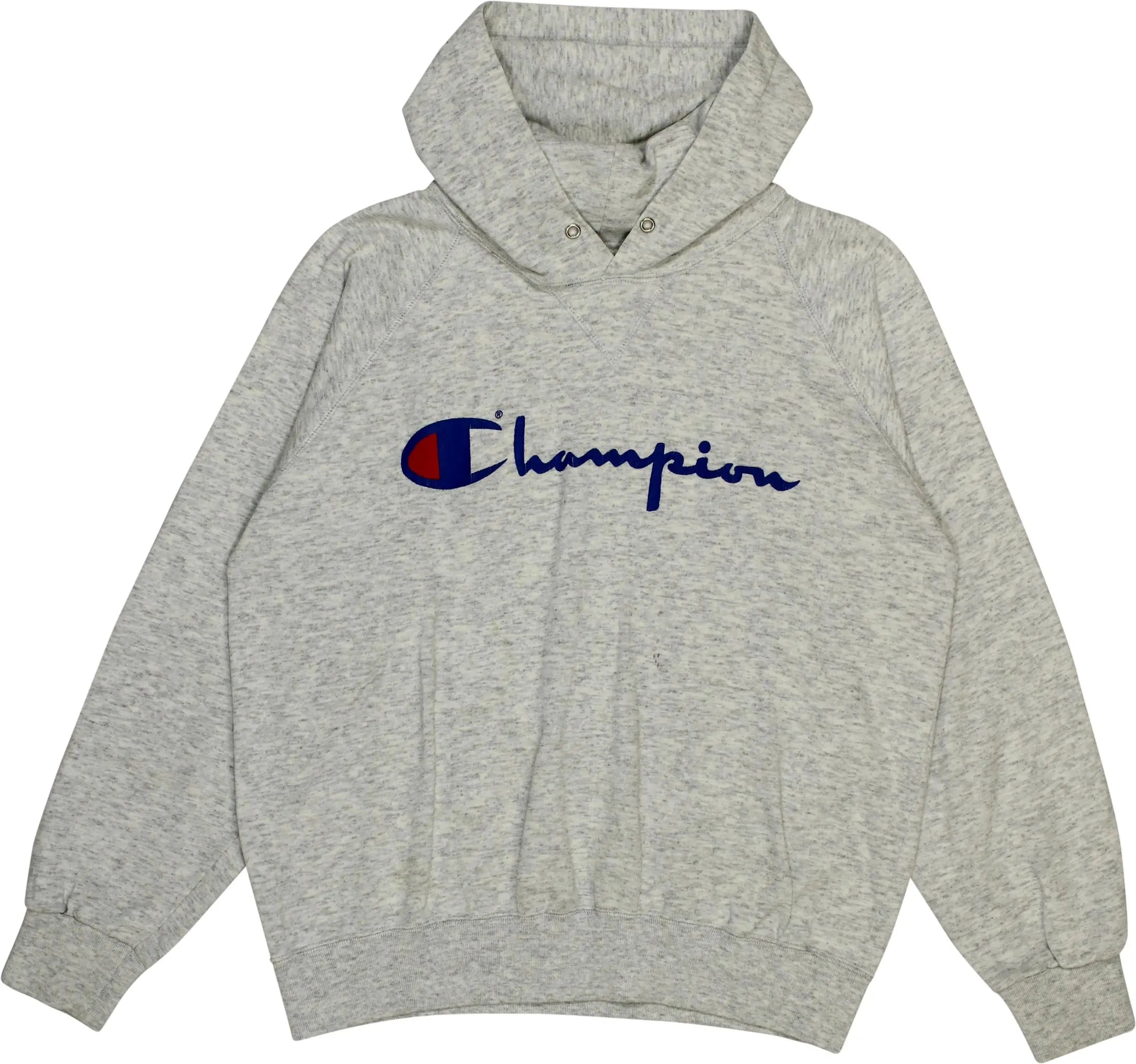 Champion - Grey Hoodie by Champion- ThriftTale.com - Vintage and second handclothing