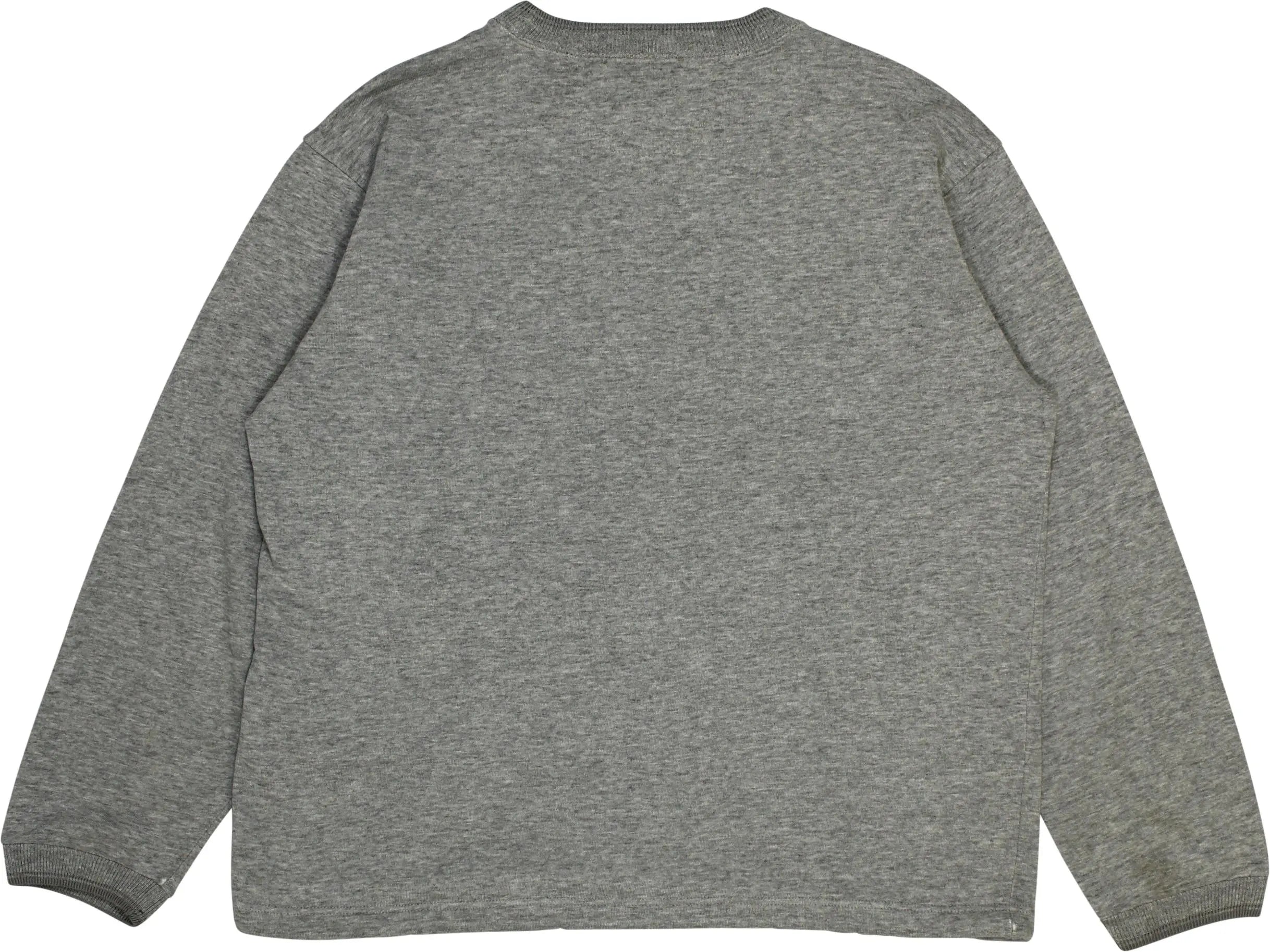 Champion - Grey Sweatshirt by Champion- ThriftTale.com - Vintage and second handclothing