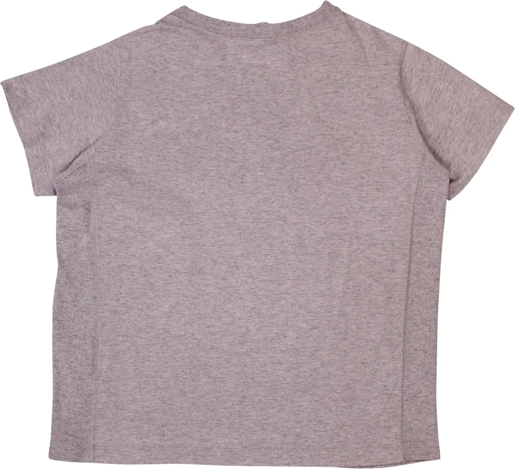 Champion - Grey Vintage T-shirt by Champion- ThriftTale.com - Vintage and second handclothing