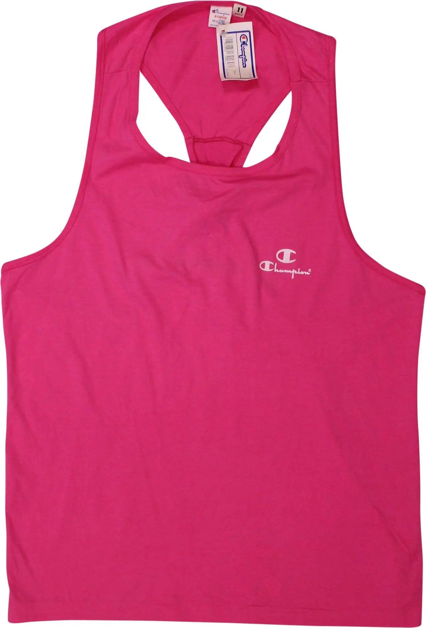 Champion - Pink Tank Top by Champion- ThriftTale.com - Vintage and second handclothing