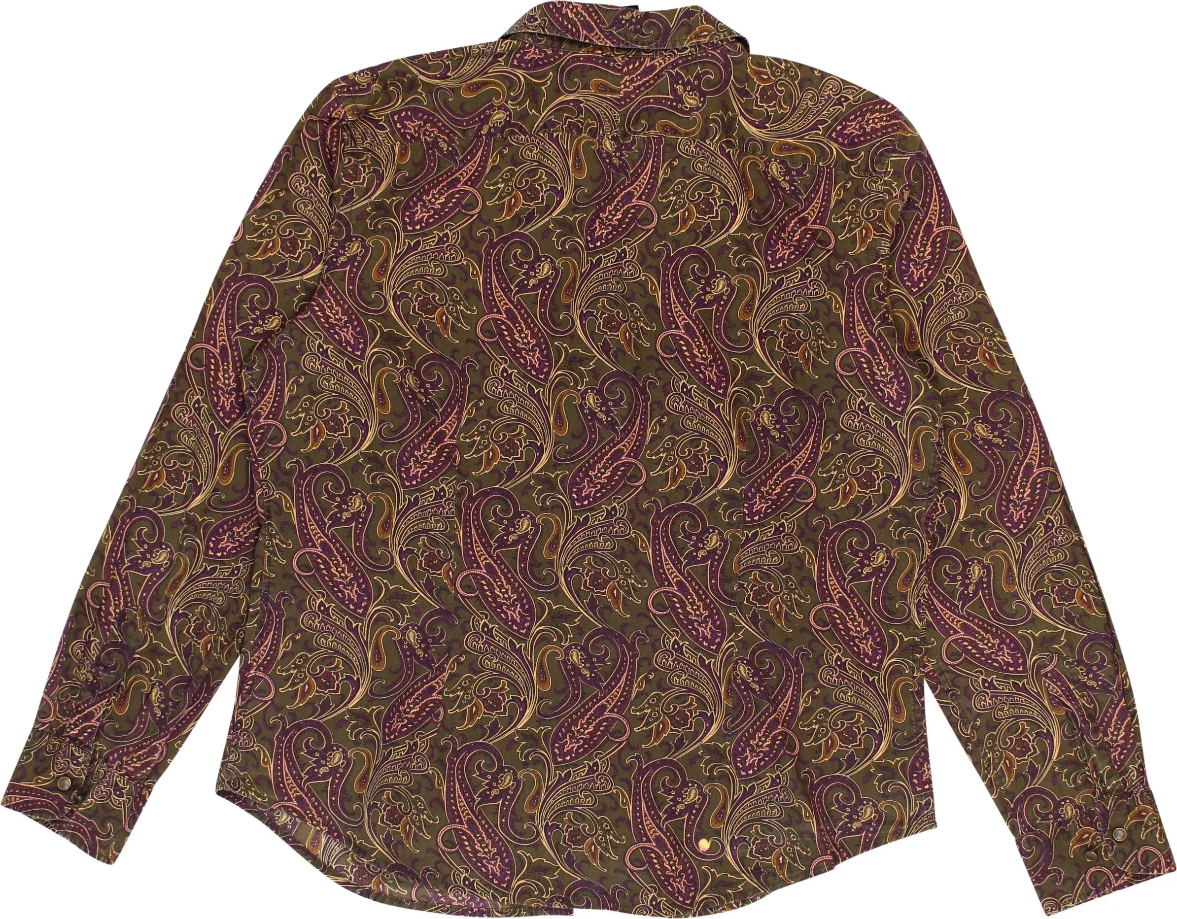 Chaps - 90s Paisley Blouse- ThriftTale.com - Vintage and second handclothing