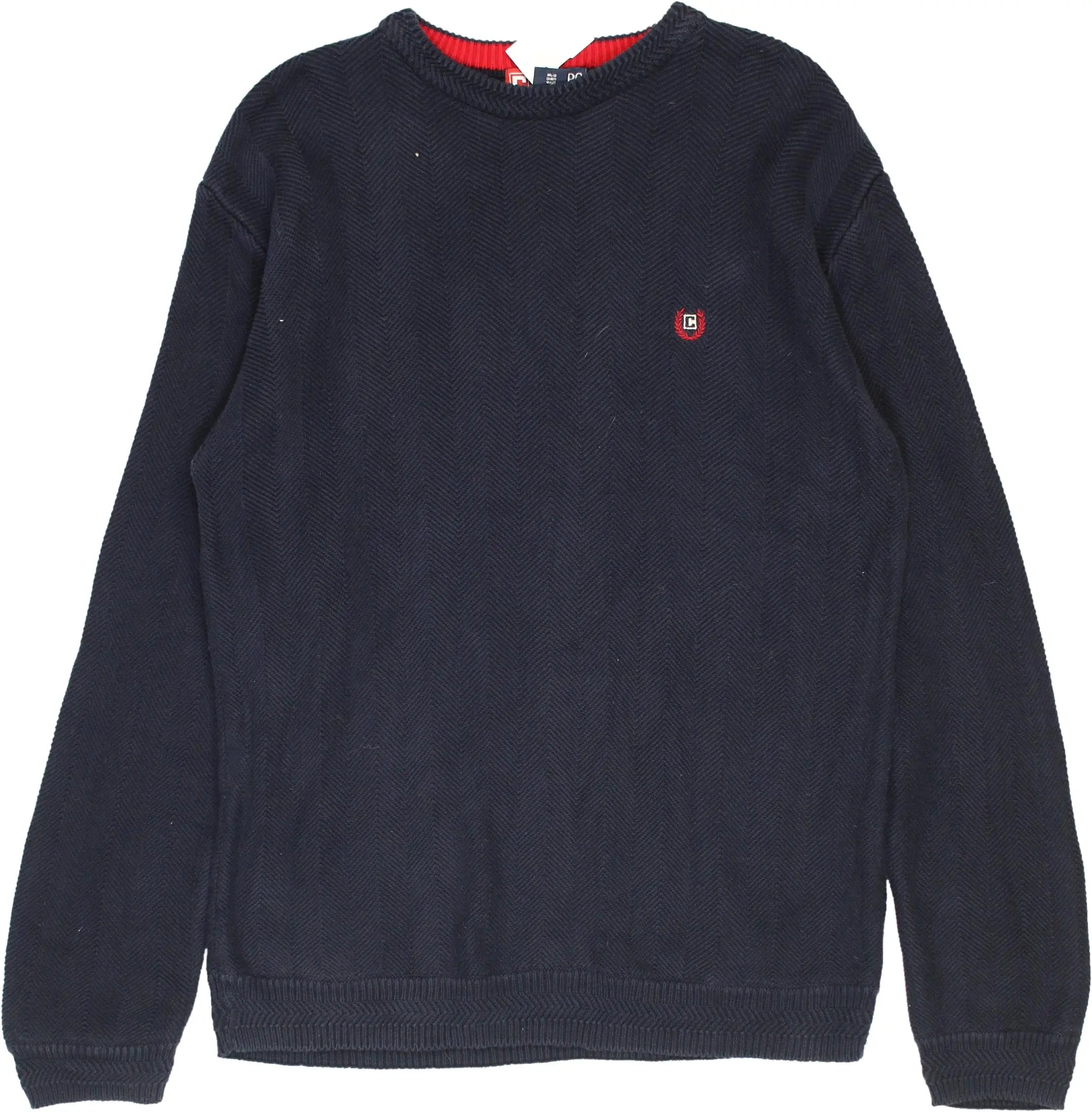 Chaps - Navy jumper- ThriftTale.com - Vintage and second handclothing