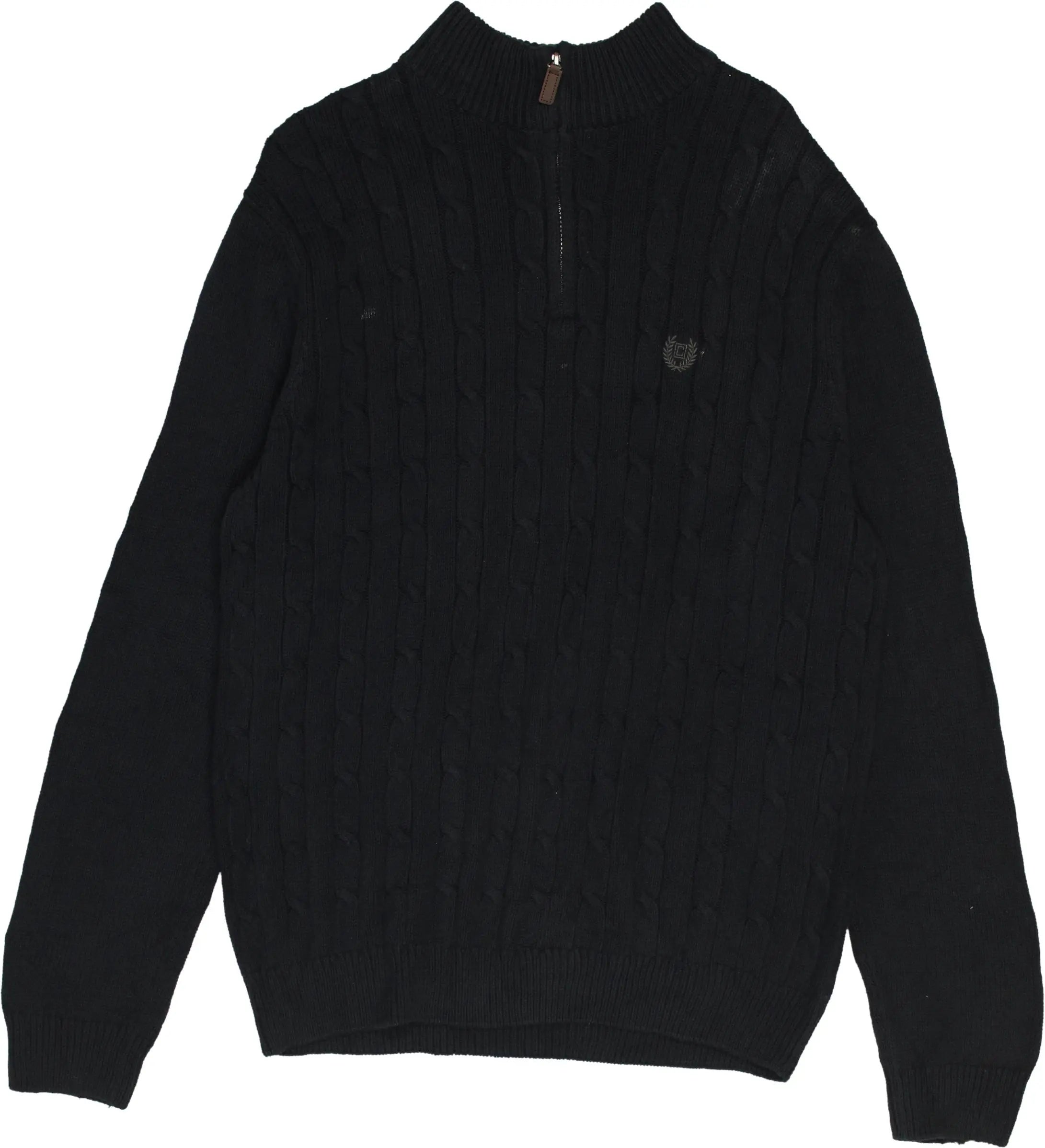 Chaps - Quarter Zip Jumper- ThriftTale.com - Vintage and second handclothing