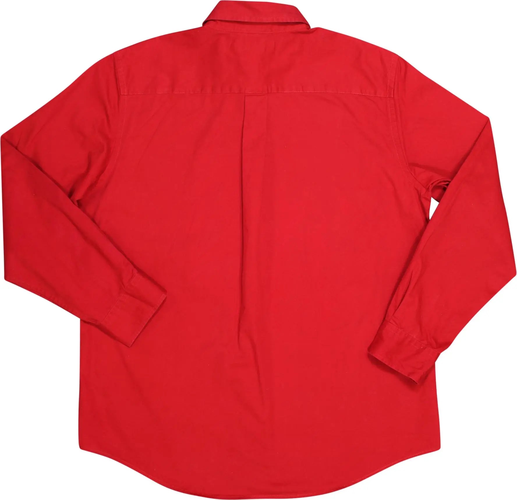 Chaps Ralph Lauren - Red Shirt by Chaps Ralph Lauren- ThriftTale.com - Vintage and second handclothing