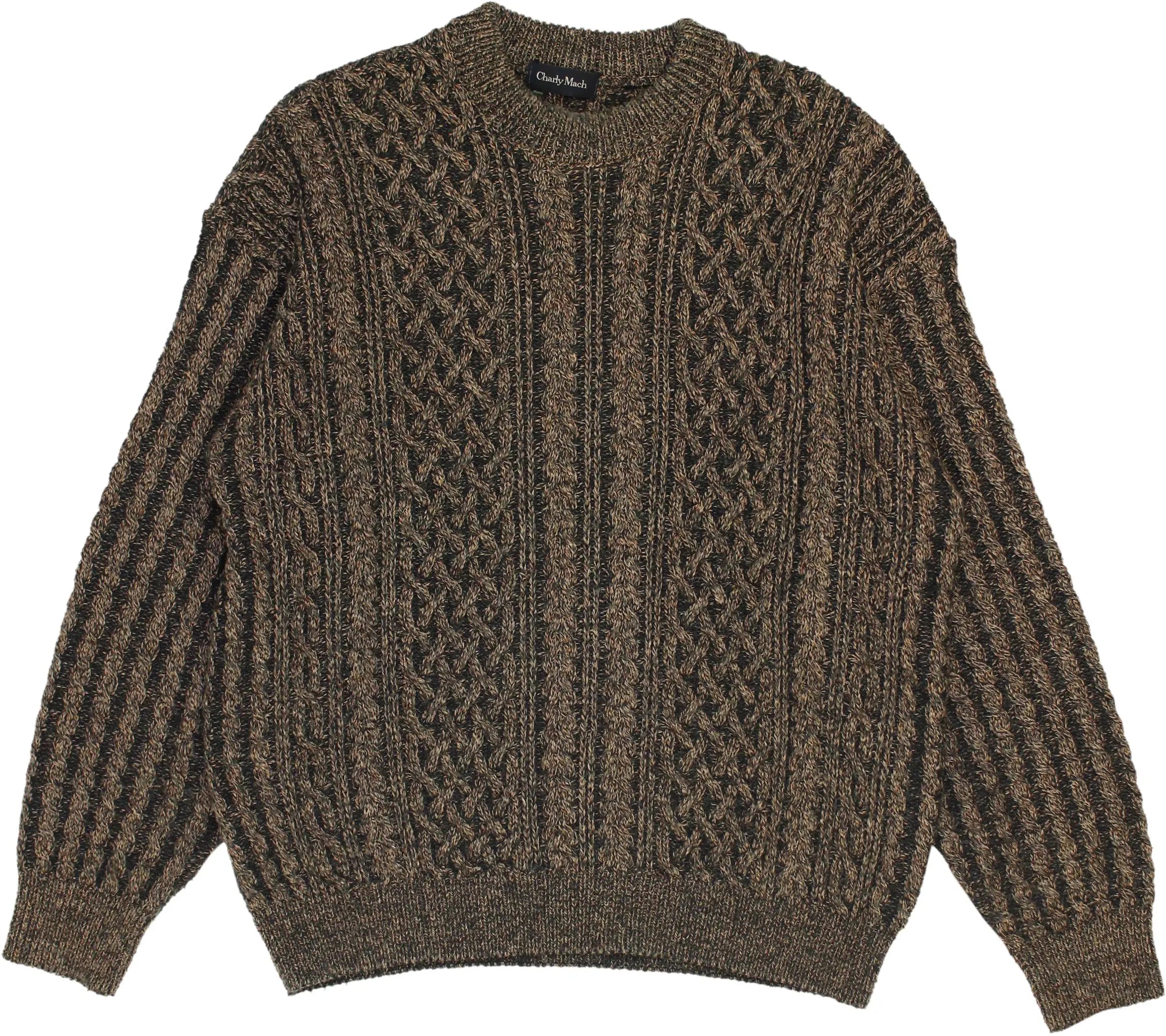 Charly Mach - Cable Jumper- ThriftTale.com - Vintage and second handclothing
