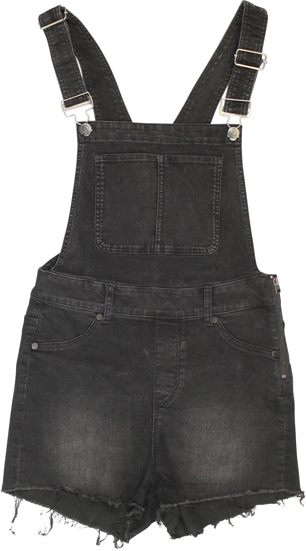 Cheap Monday - Short Denim Overall- ThriftTale.com - Vintage and second handclothing