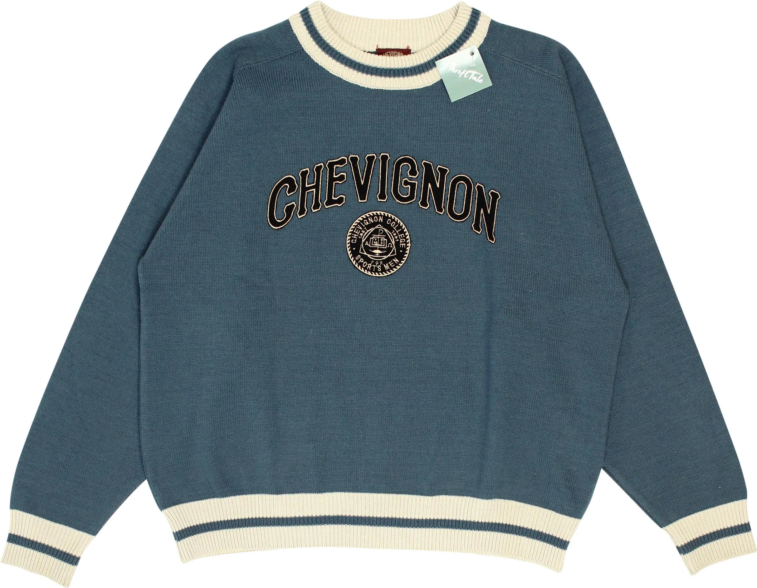 Chevignon - Knitted Jumper- ThriftTale.com - Vintage and second handclothing