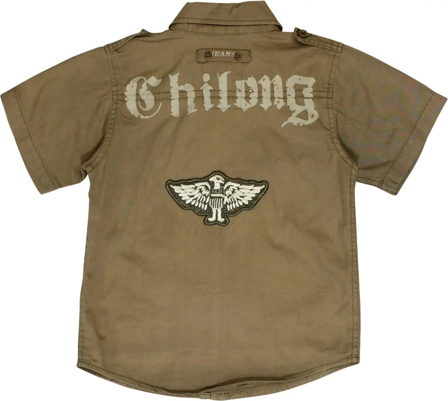 ChiLong - Short Sleeve Shirt- ThriftTale.com - Vintage and second handclothing