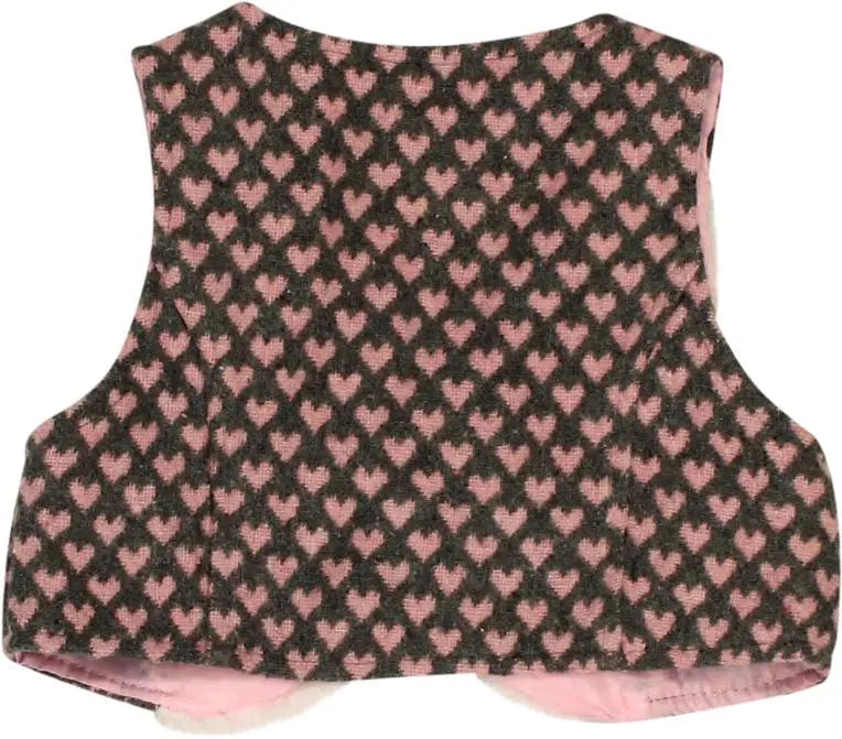 Chicaprie - Pink Vest- ThriftTale.com - Vintage and second handclothing