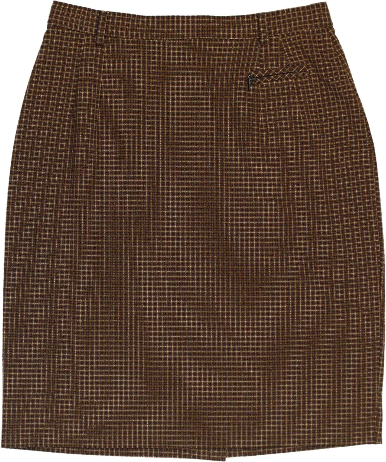 Choise - Checkered midi skirt- ThriftTale.com - Vintage and second handclothing