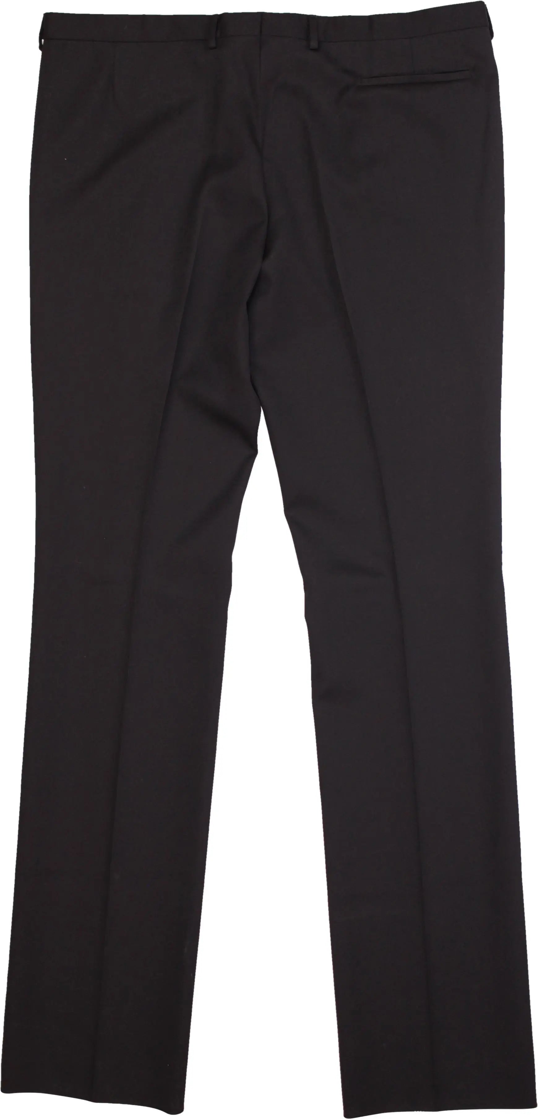 Christian Dior - Black Smart Trousers by Dior Homme- ThriftTale.com - Vintage and second handclothing