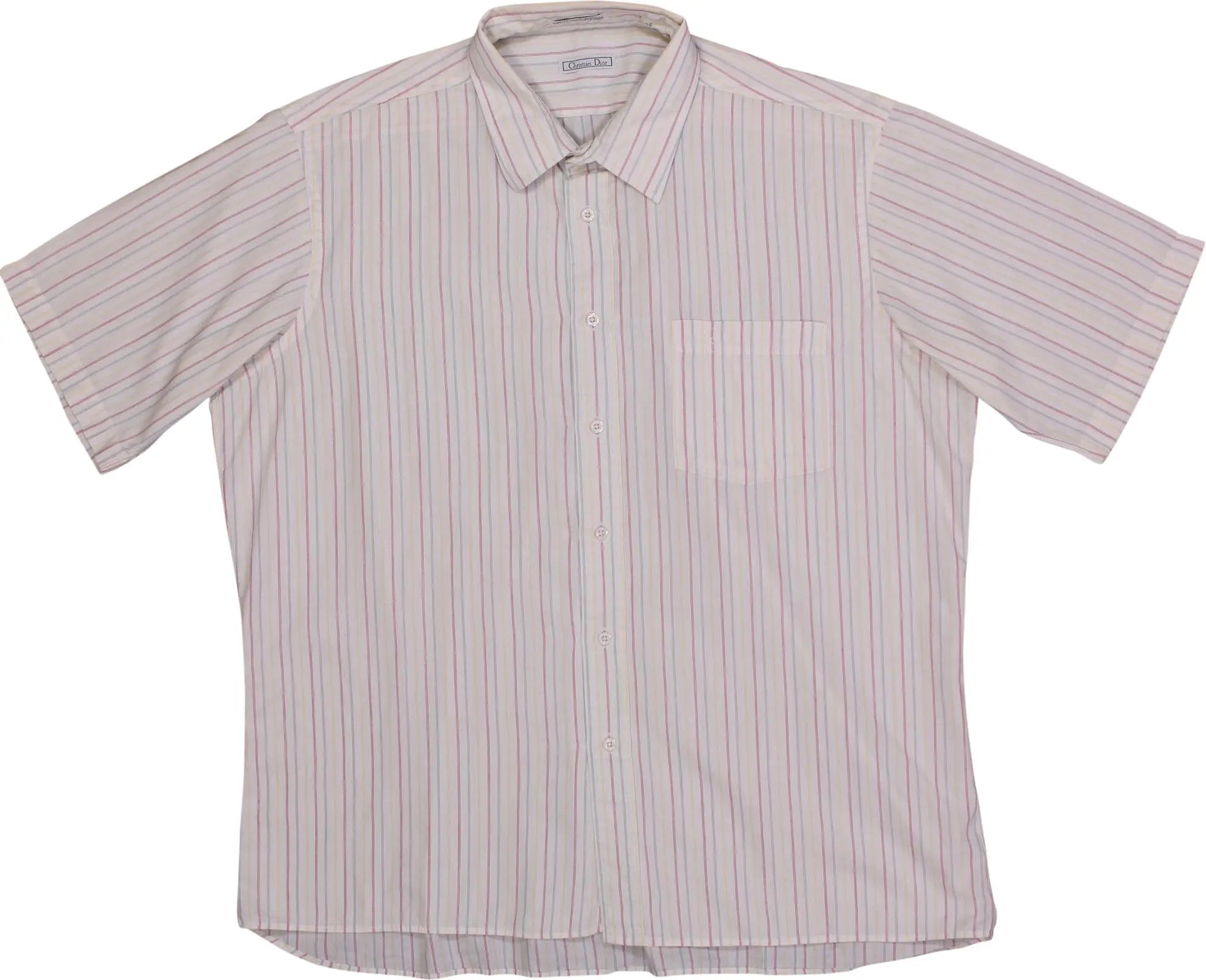Christian Dior - Rare Vintage Striped Button Down Shirt by Christian Dior- ThriftTale.com - Vintage and second handclothing