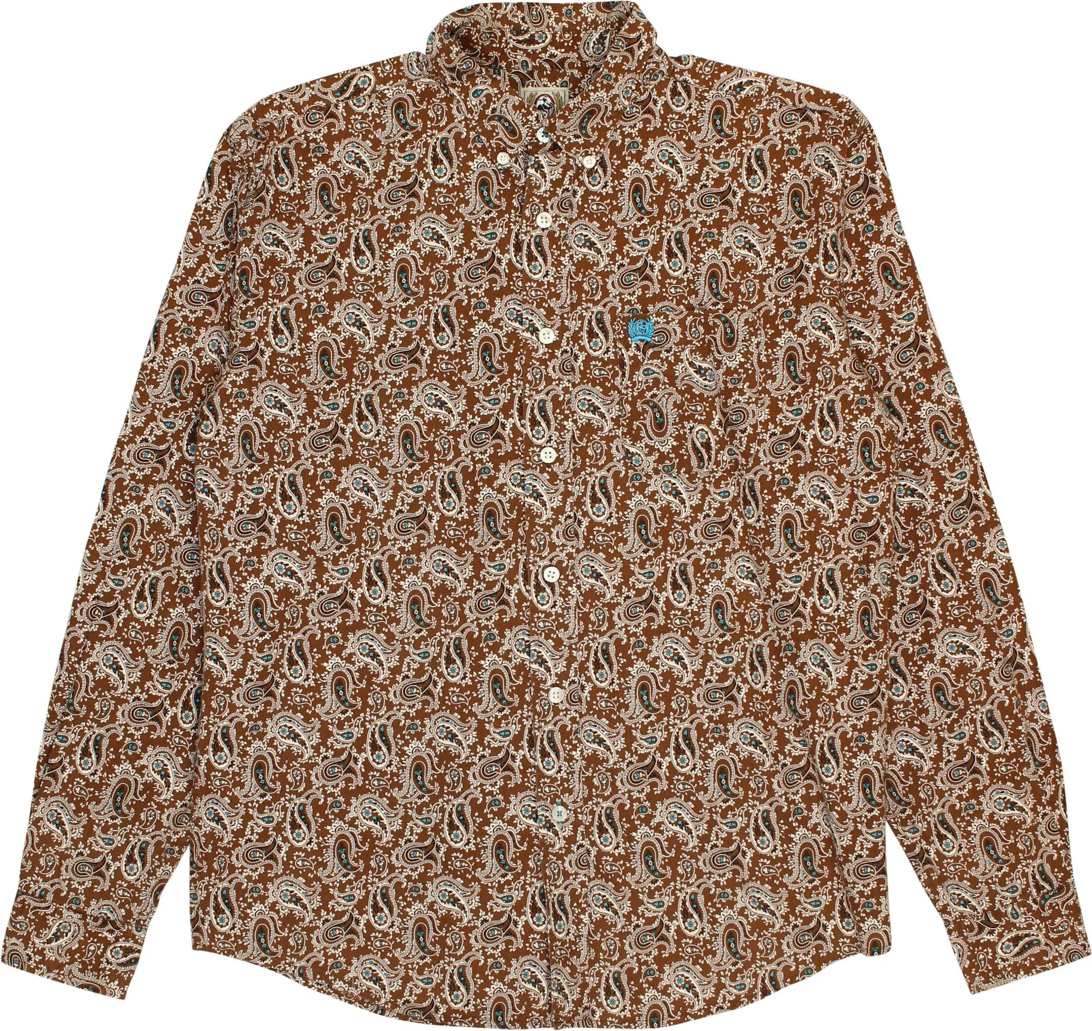 Cinch - Shirt with Paisley Print- ThriftTale.com - Vintage and second handclothing