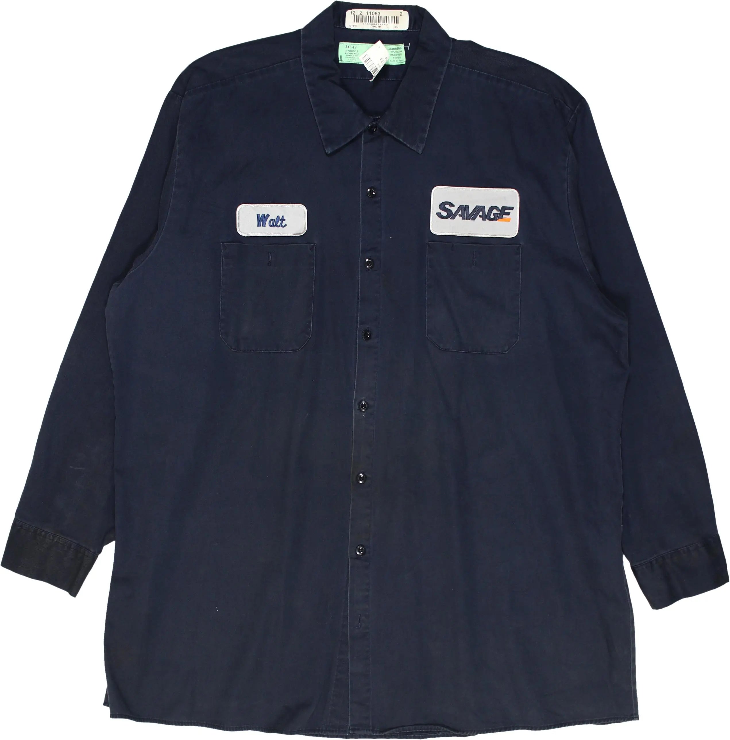 Cintas - Workwear Shirt- ThriftTale.com - Vintage and second handclothing