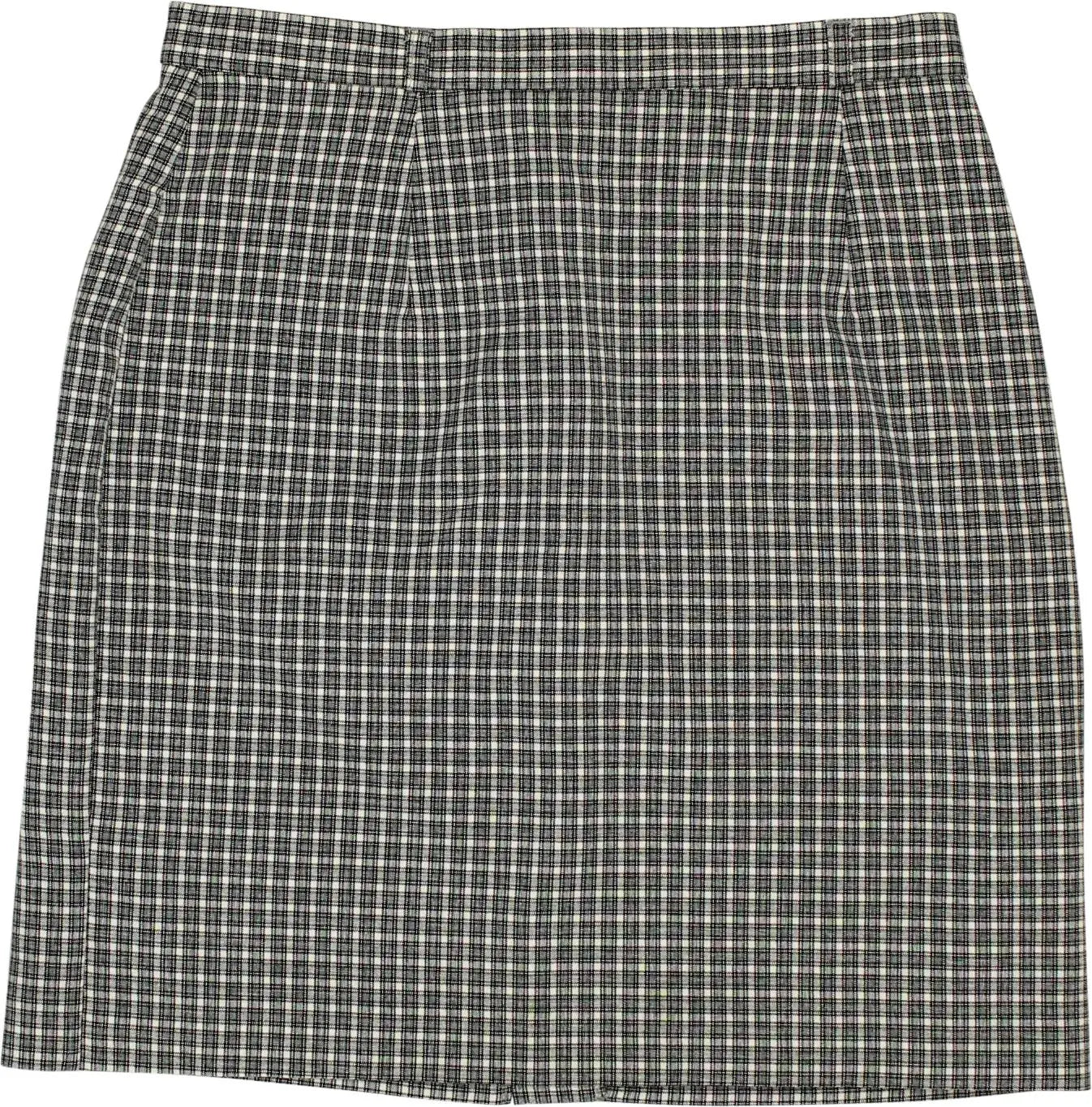 City Life - Checked Skirt- ThriftTale.com - Vintage and second handclothing