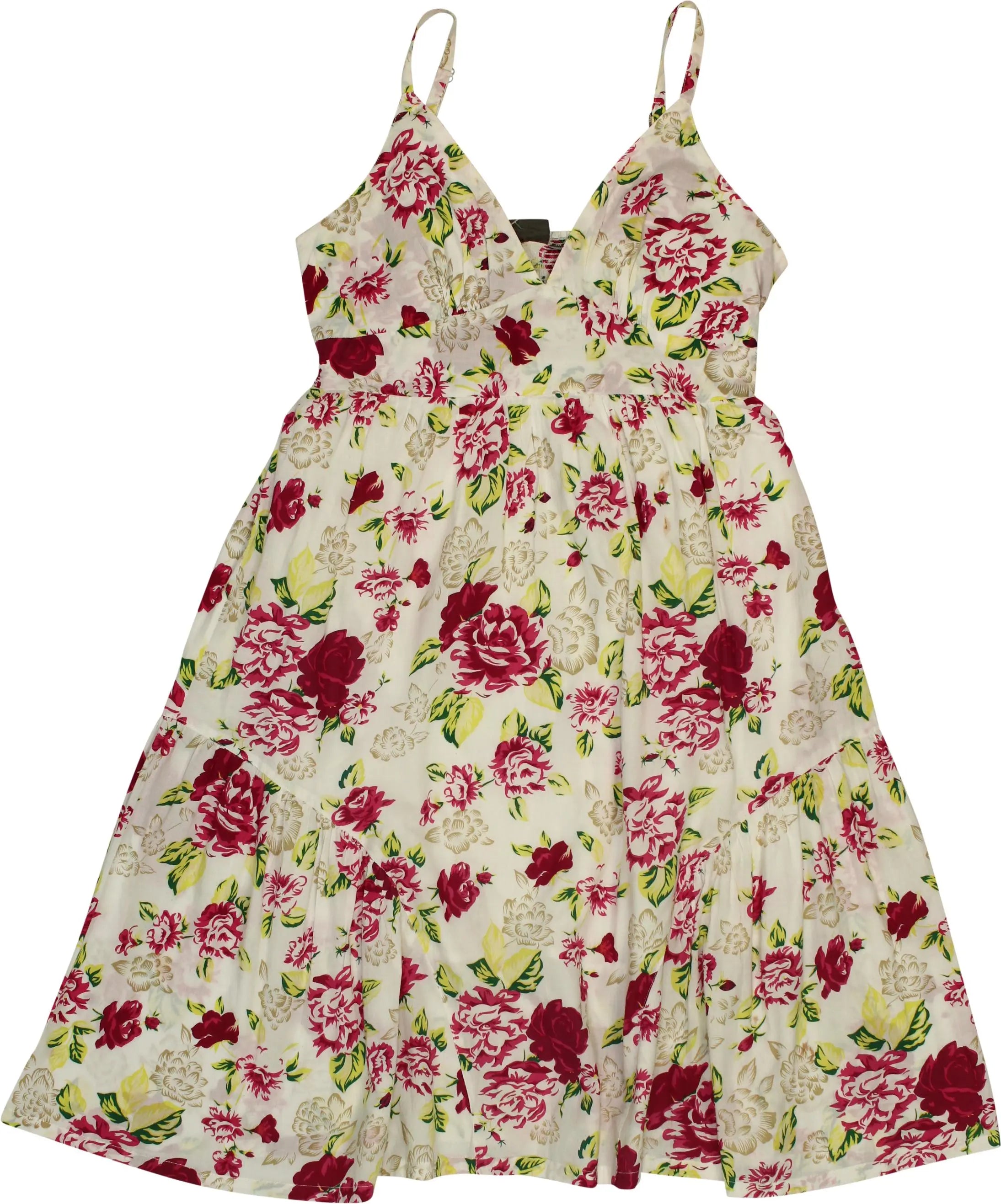 City Life - Floral Dress- ThriftTale.com - Vintage and second handclothing
