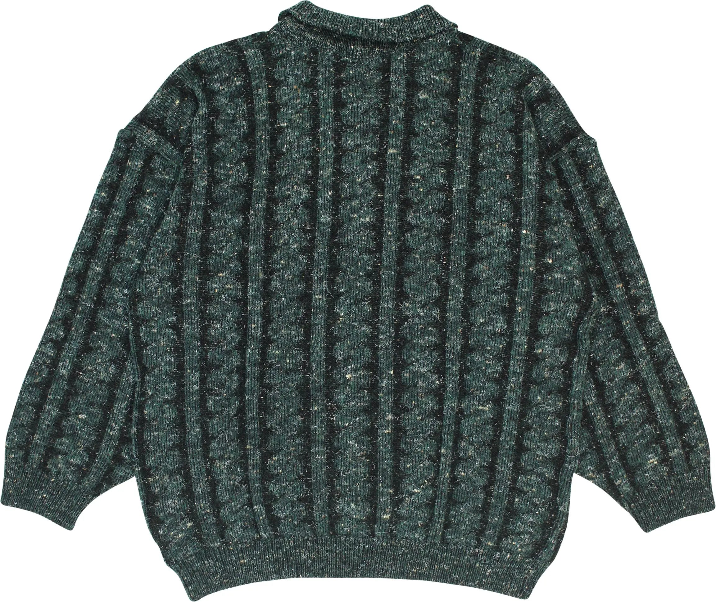Claude de Pierre - 80s Knitted Sweater- ThriftTale.com - Vintage and second handclothing