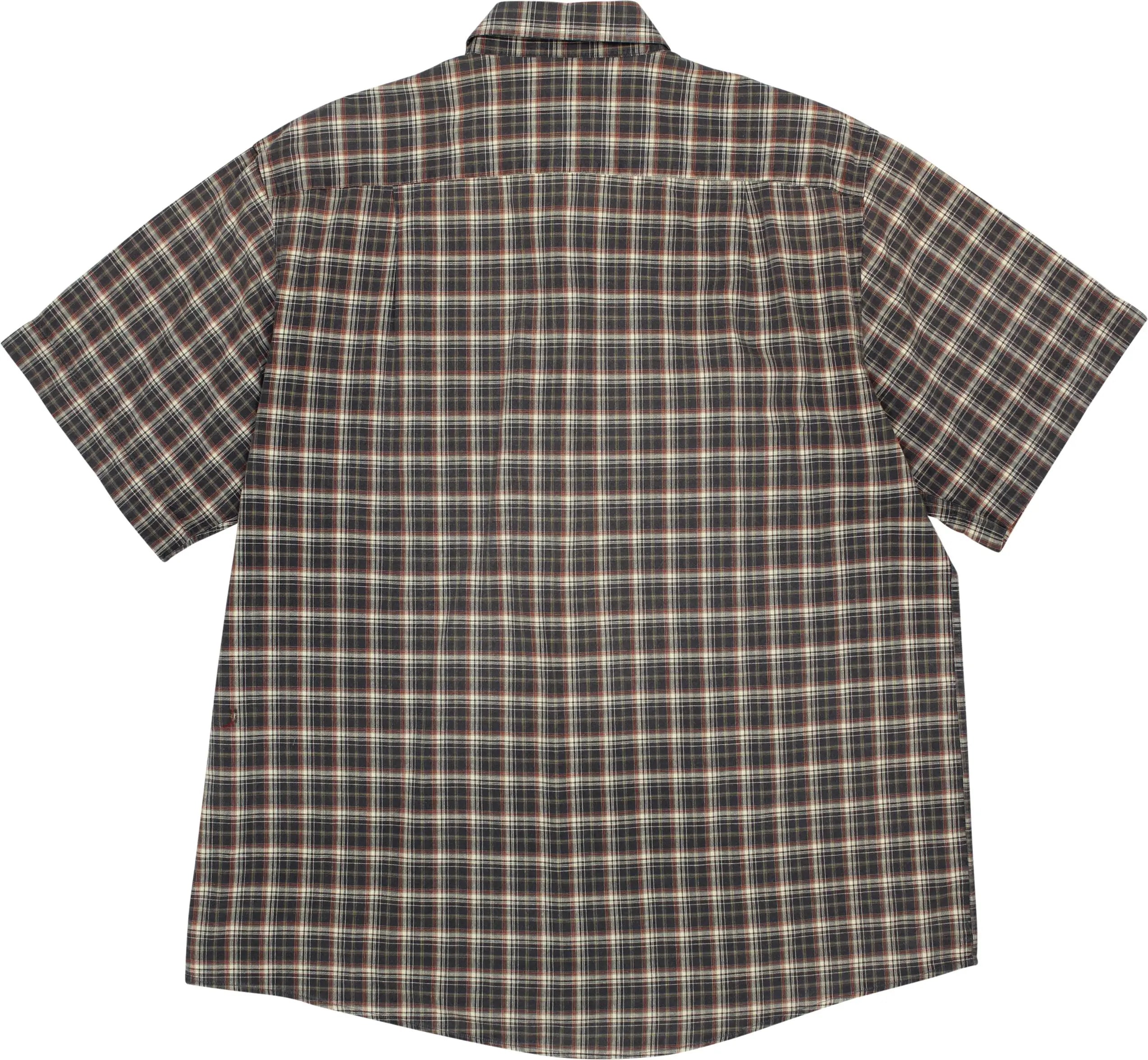 Claudio Campione - Checkered Short Sleeve Shirt- ThriftTale.com - Vintage and second handclothing