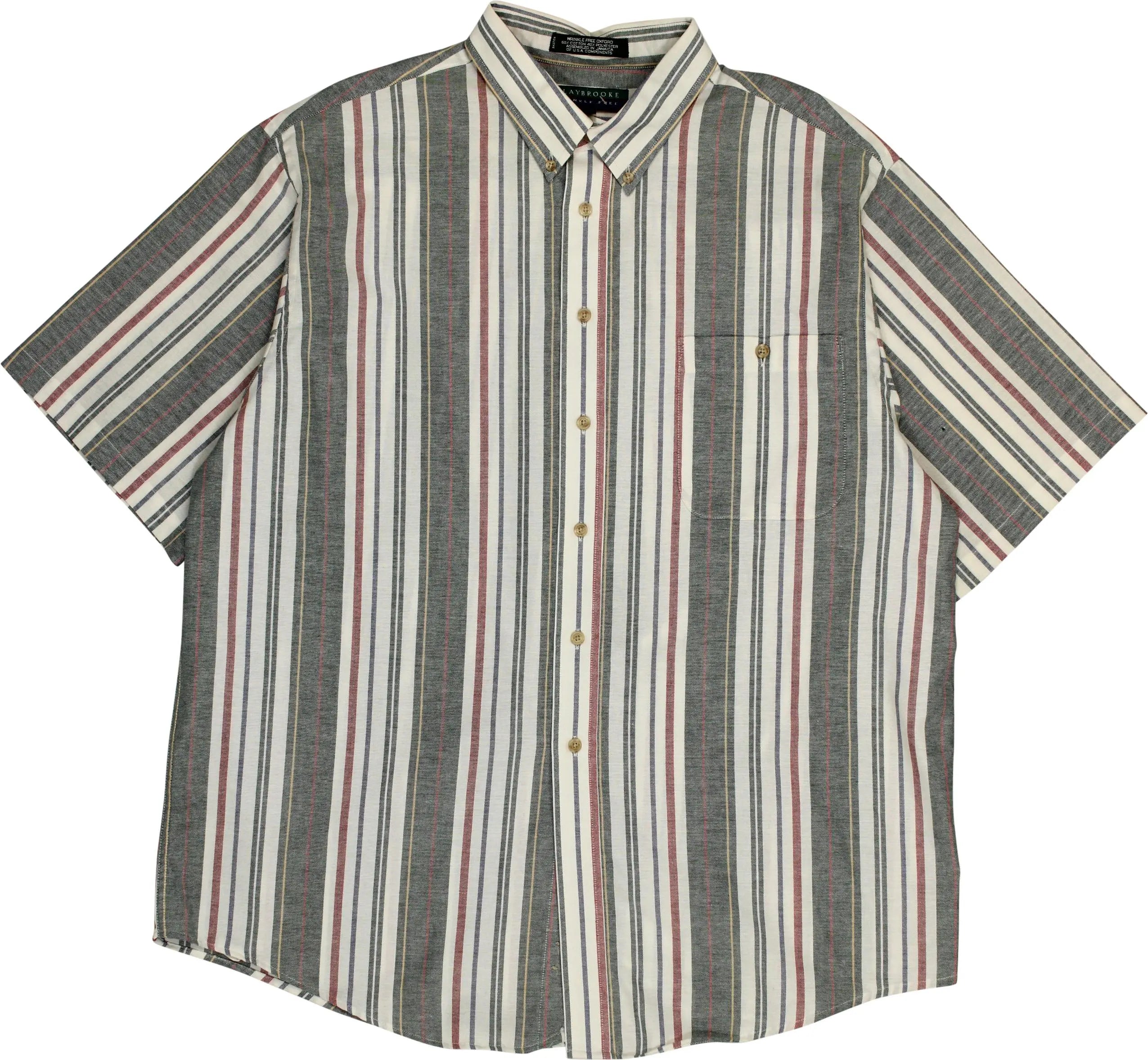 Claybrooke - 90s Striped Shirt- ThriftTale.com - Vintage and second handclothing