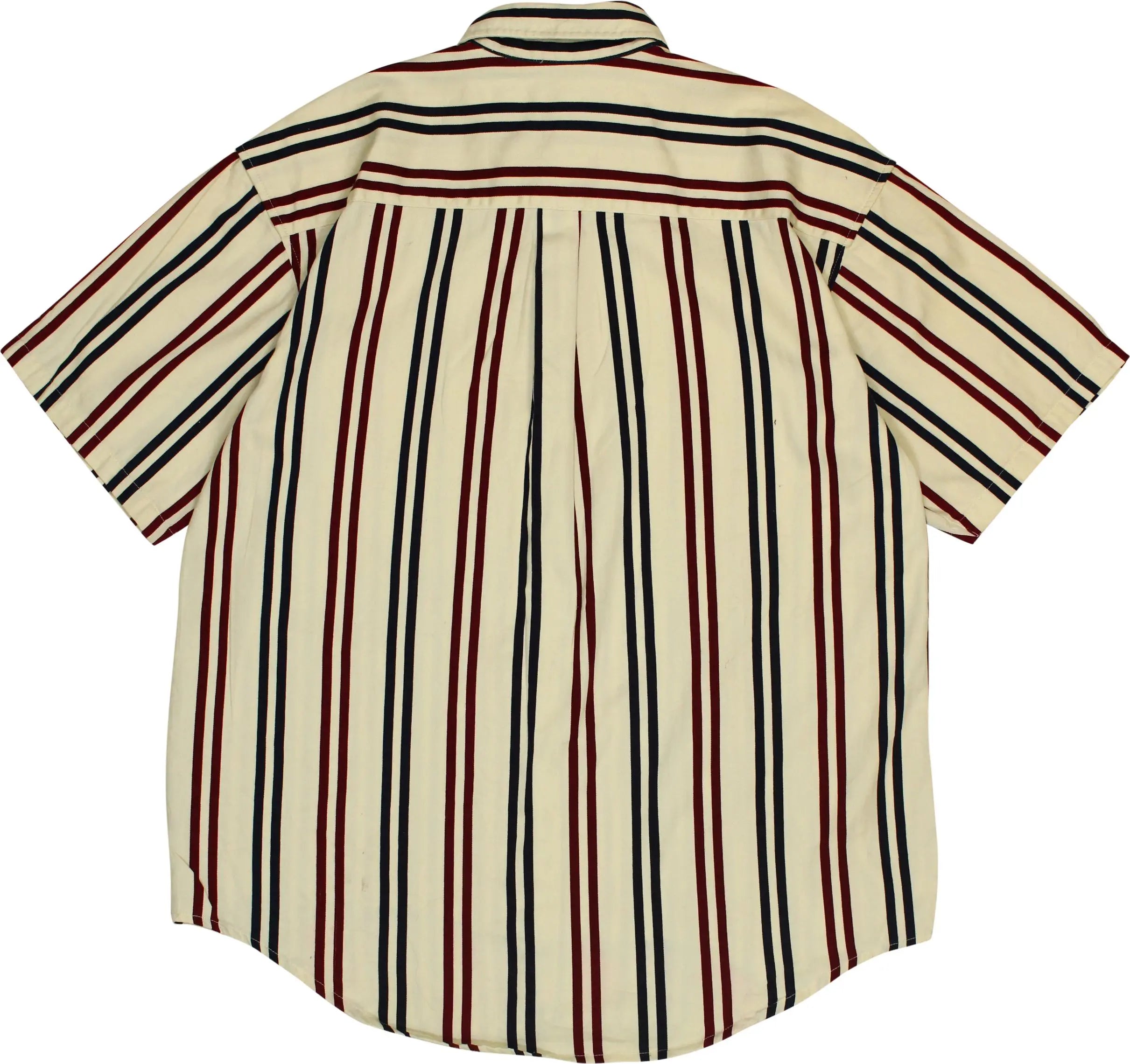 Clear Creek - 80s Striped Short Sleeve Shirt- ThriftTale.com - Vintage and second handclothing