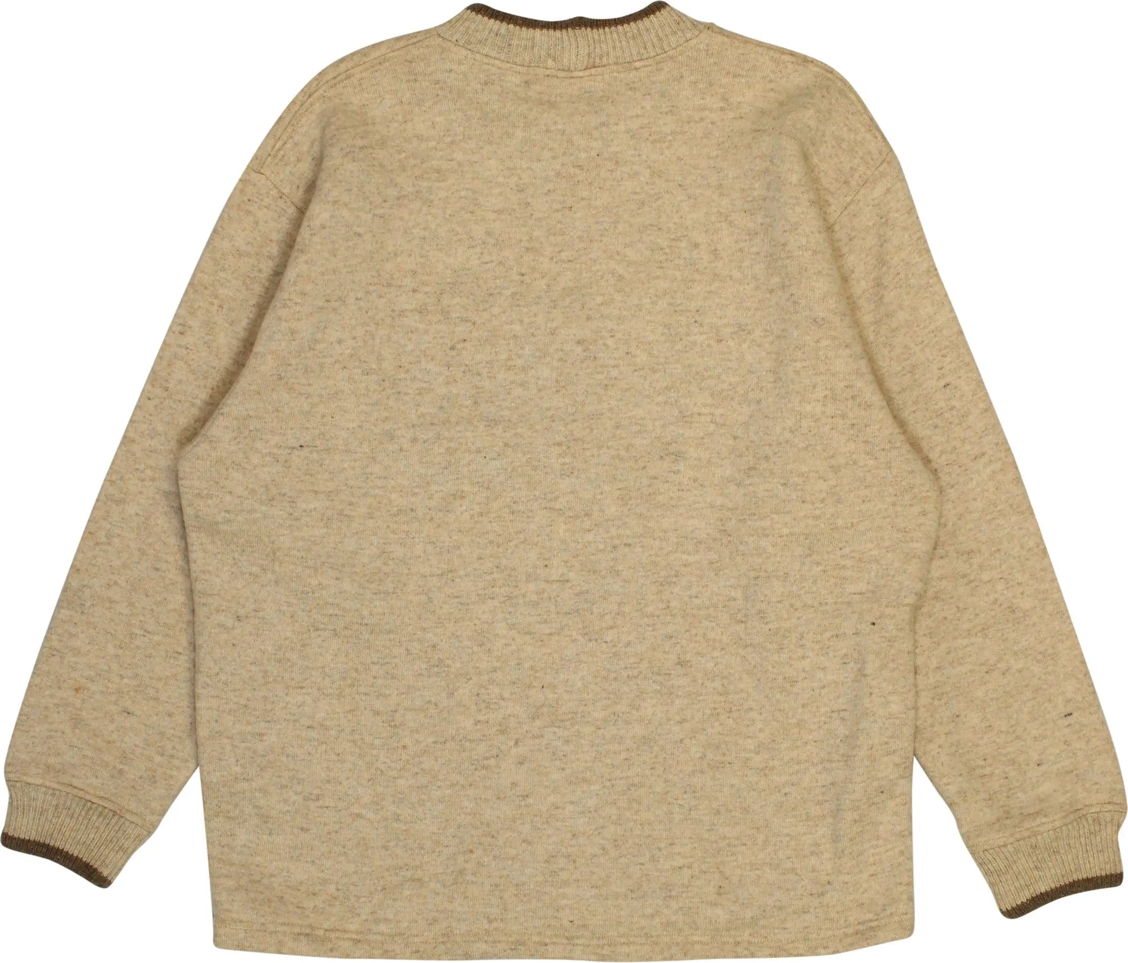 Clothing Store - 90s Shetland Wool Embroidered Jumper- ThriftTale.com - Vintage and second handclothing