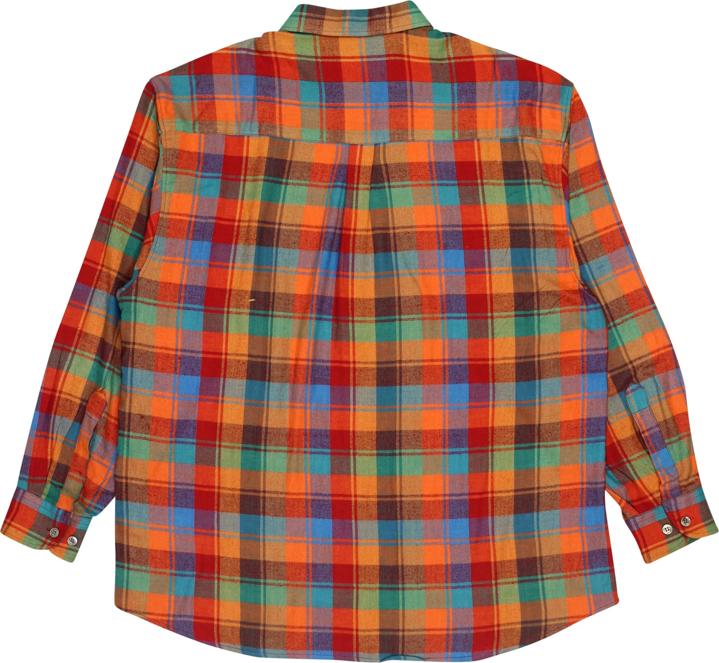 Club D'Amingo - Colourful Flannel Shirt- ThriftTale.com - Vintage and second handclothing