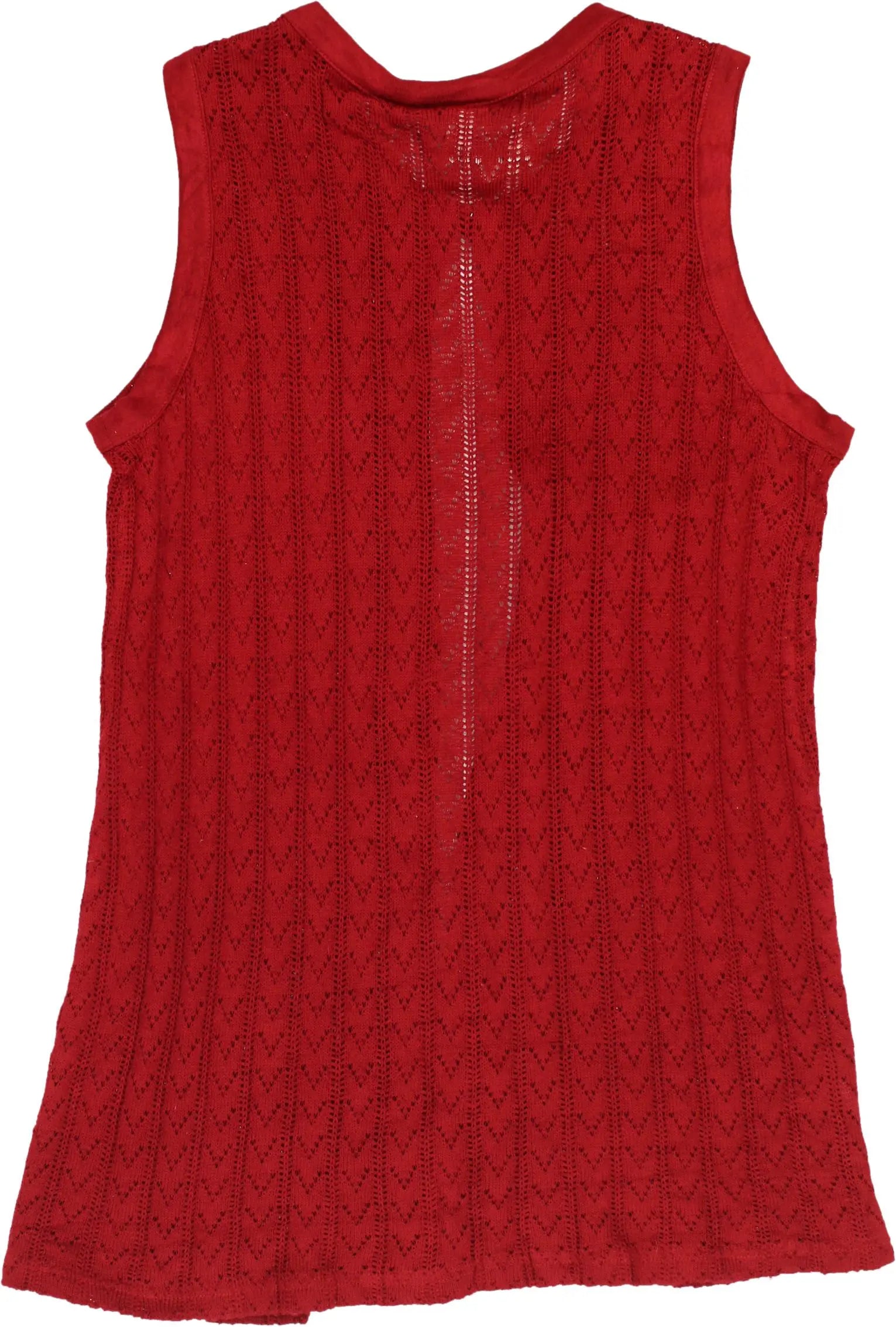 Coldwater Creek - Knitted Waistcoat- ThriftTale.com - Vintage and second handclothing