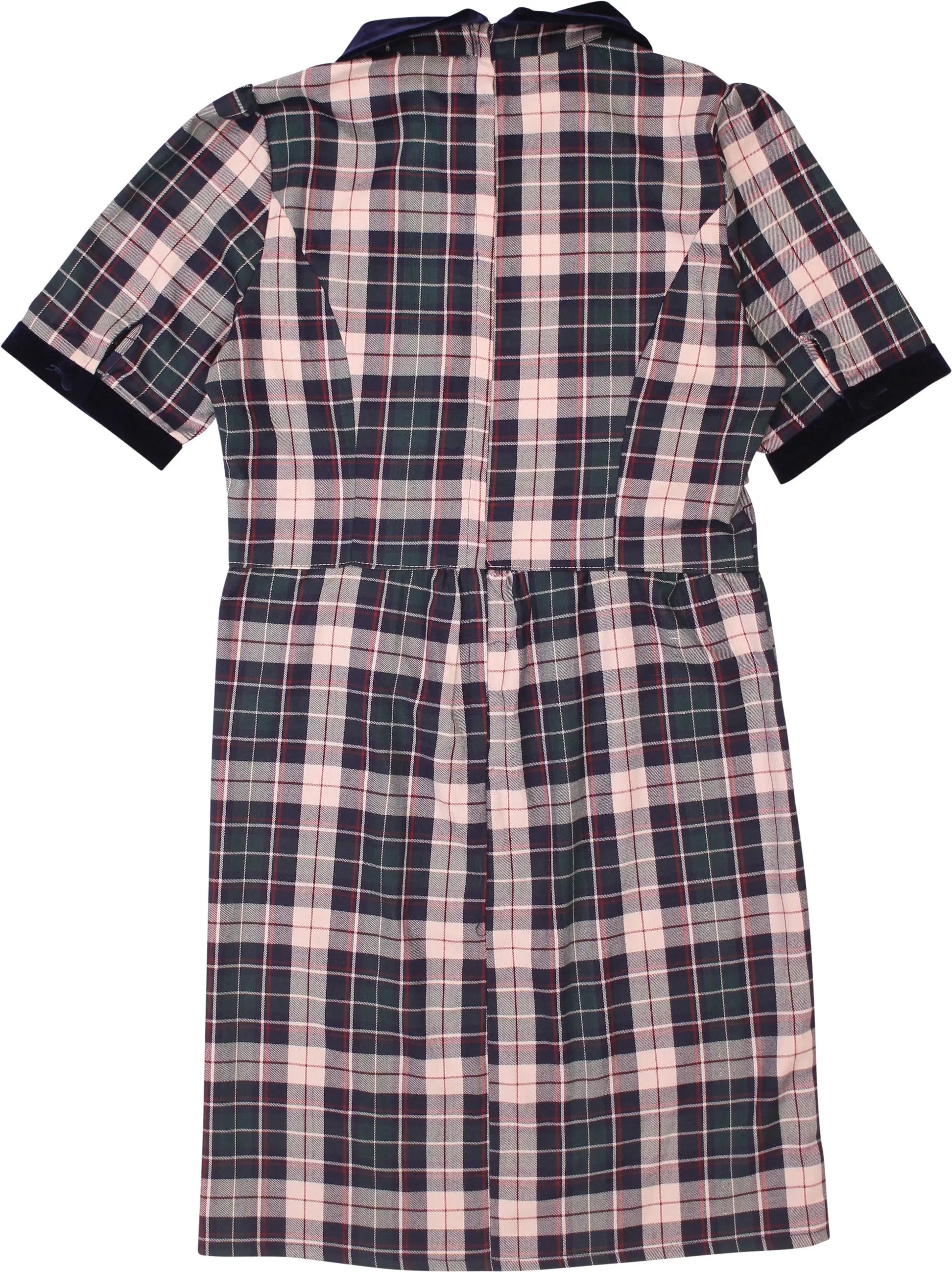 Collectif Vintage - Retro 60s Style Checkered Dress- ThriftTale.com - Vintage and second handclothing