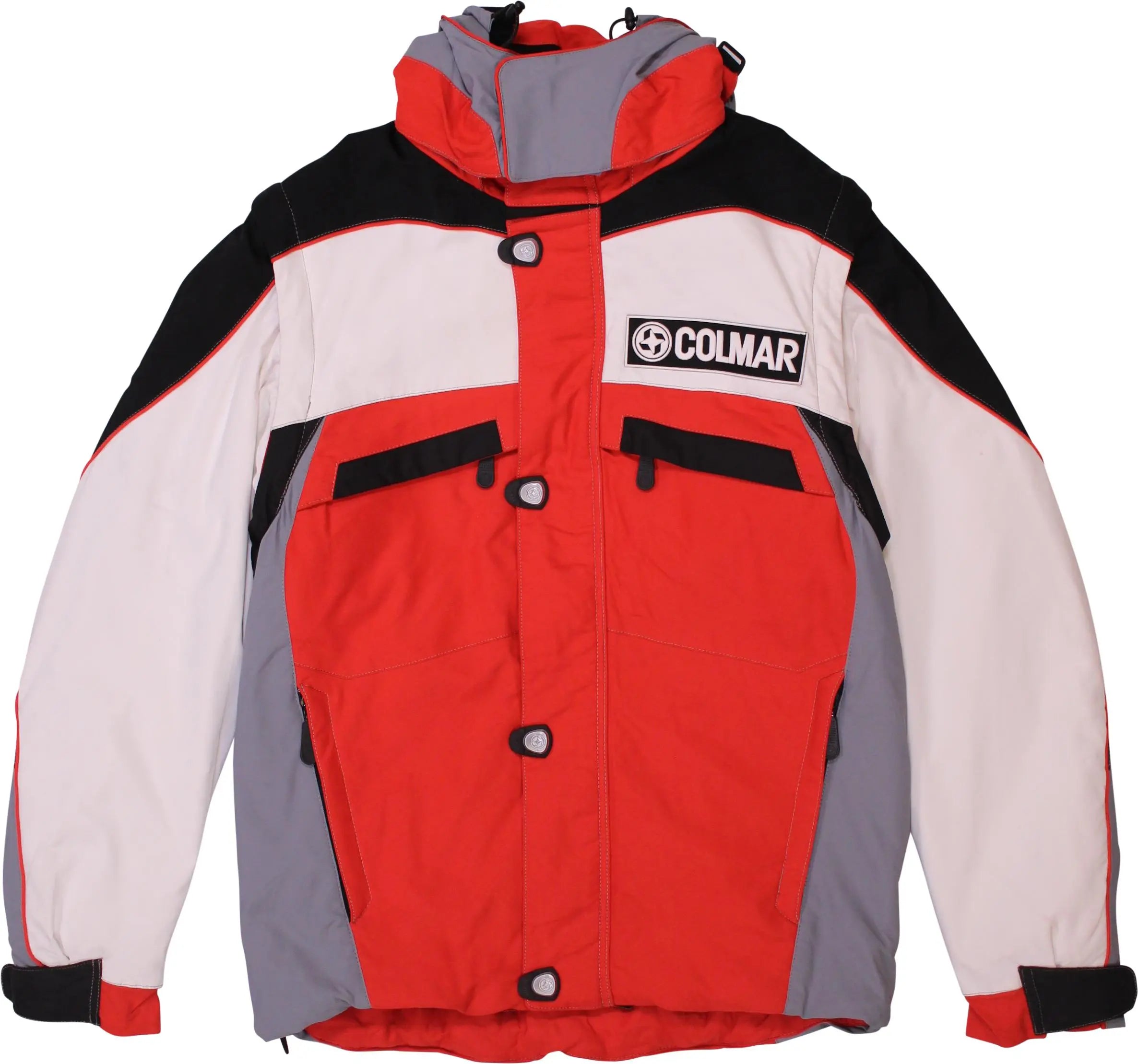 Colmar - Ski Coat with Zip-off Sleeves by Colmar- ThriftTale.com - Vintage and second handclothing