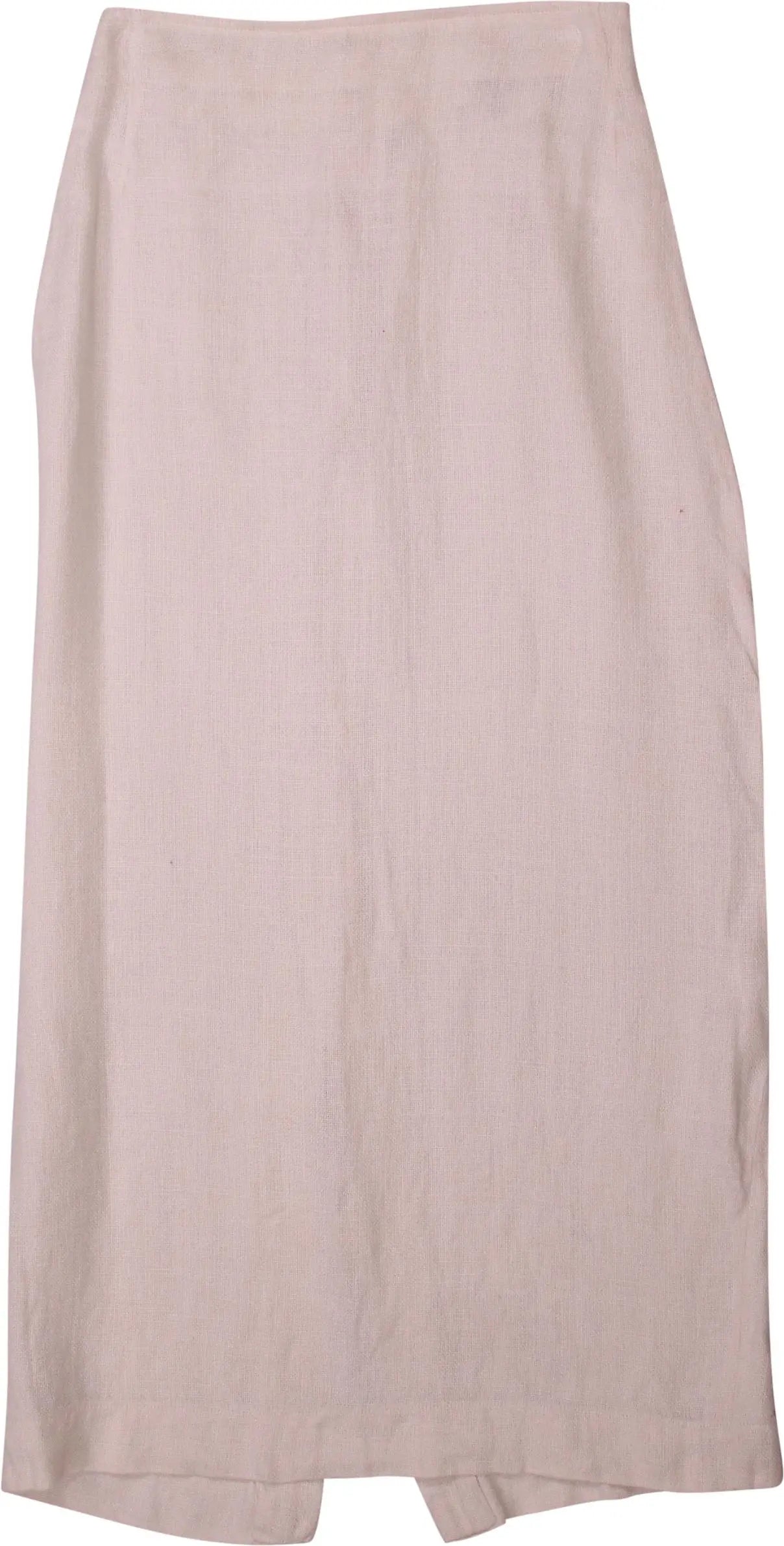 Complice - 100% Linen Midi Skirt- ThriftTale.com - Vintage and second handclothing