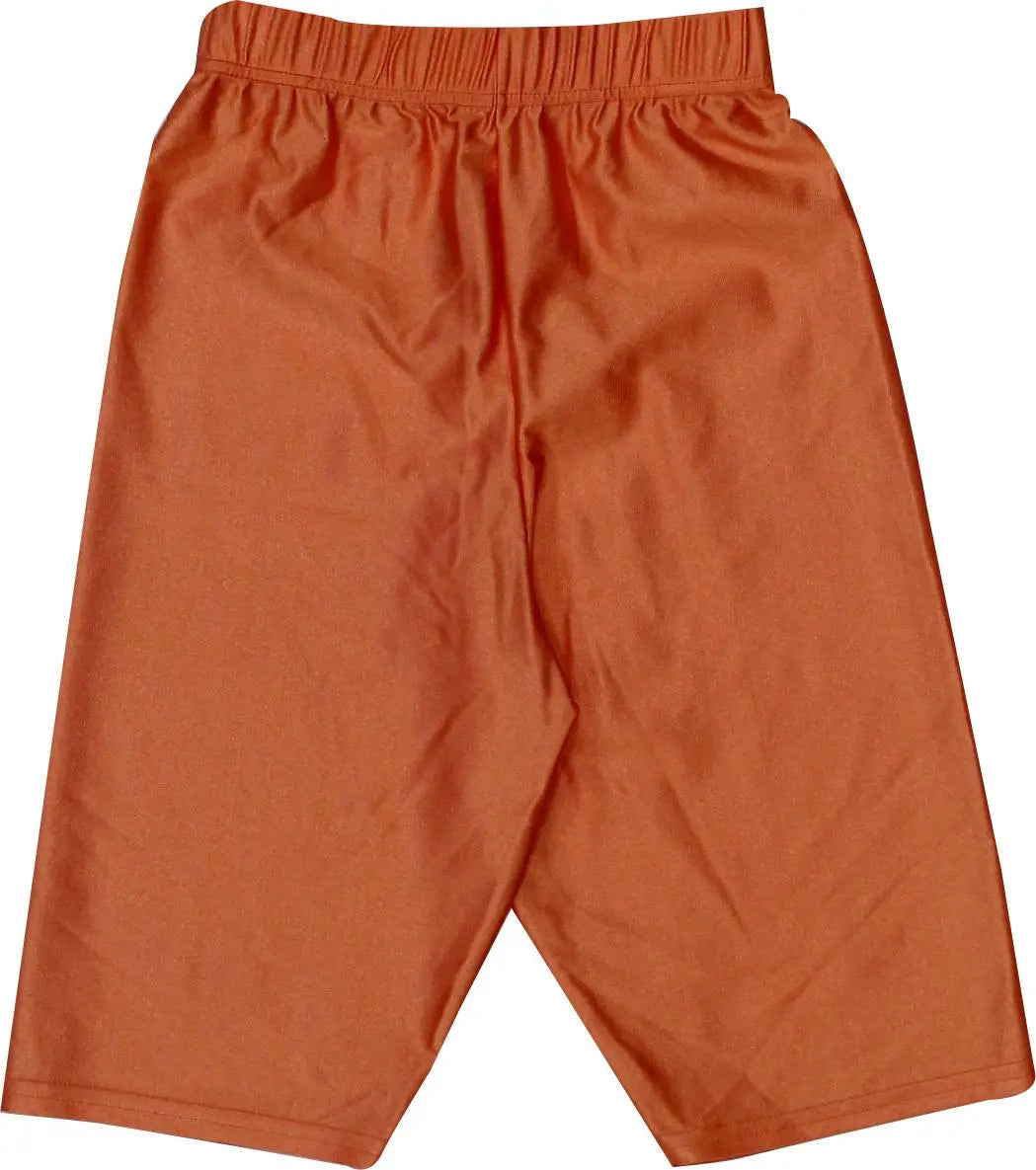 Confezioni - Orange Biker Short- ThriftTale.com - Vintage and second handclothing