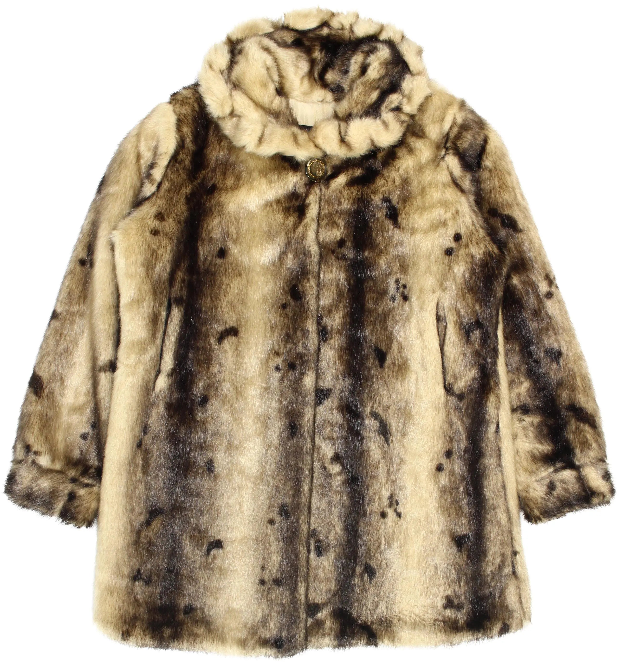Conos - Faux Fur Coat- ThriftTale.com - Vintage and second handclothing
