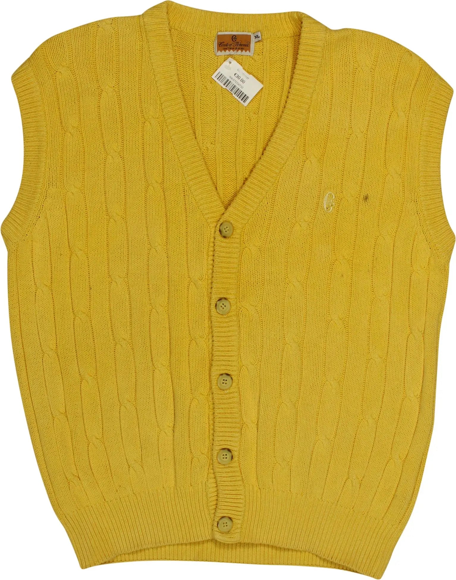 Conte of Florence - 90's Waistcoat- ThriftTale.com - Vintage and second handclothing