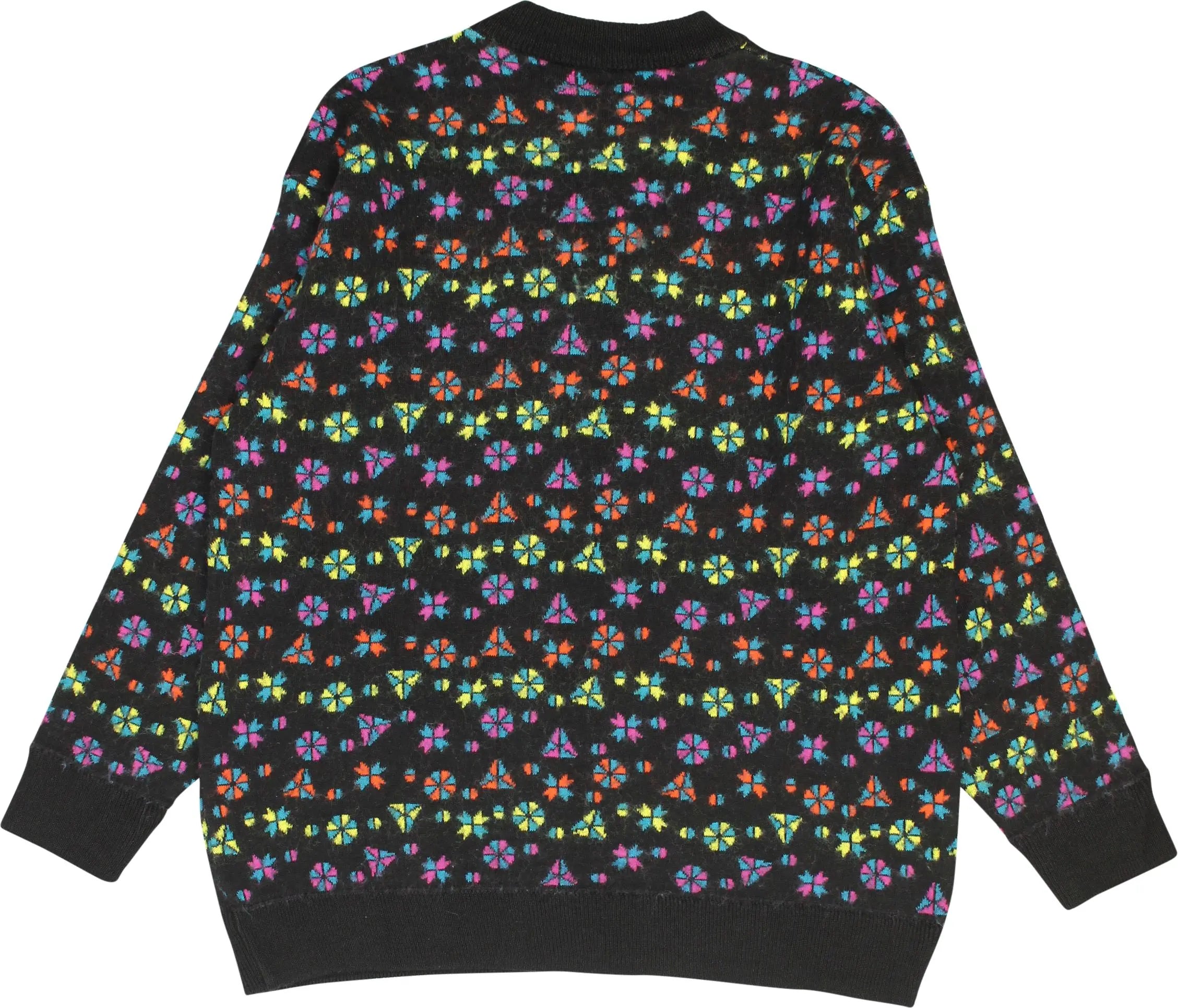 Conte of Florence - Patterned jumper- ThriftTale.com - Vintage and second handclothing