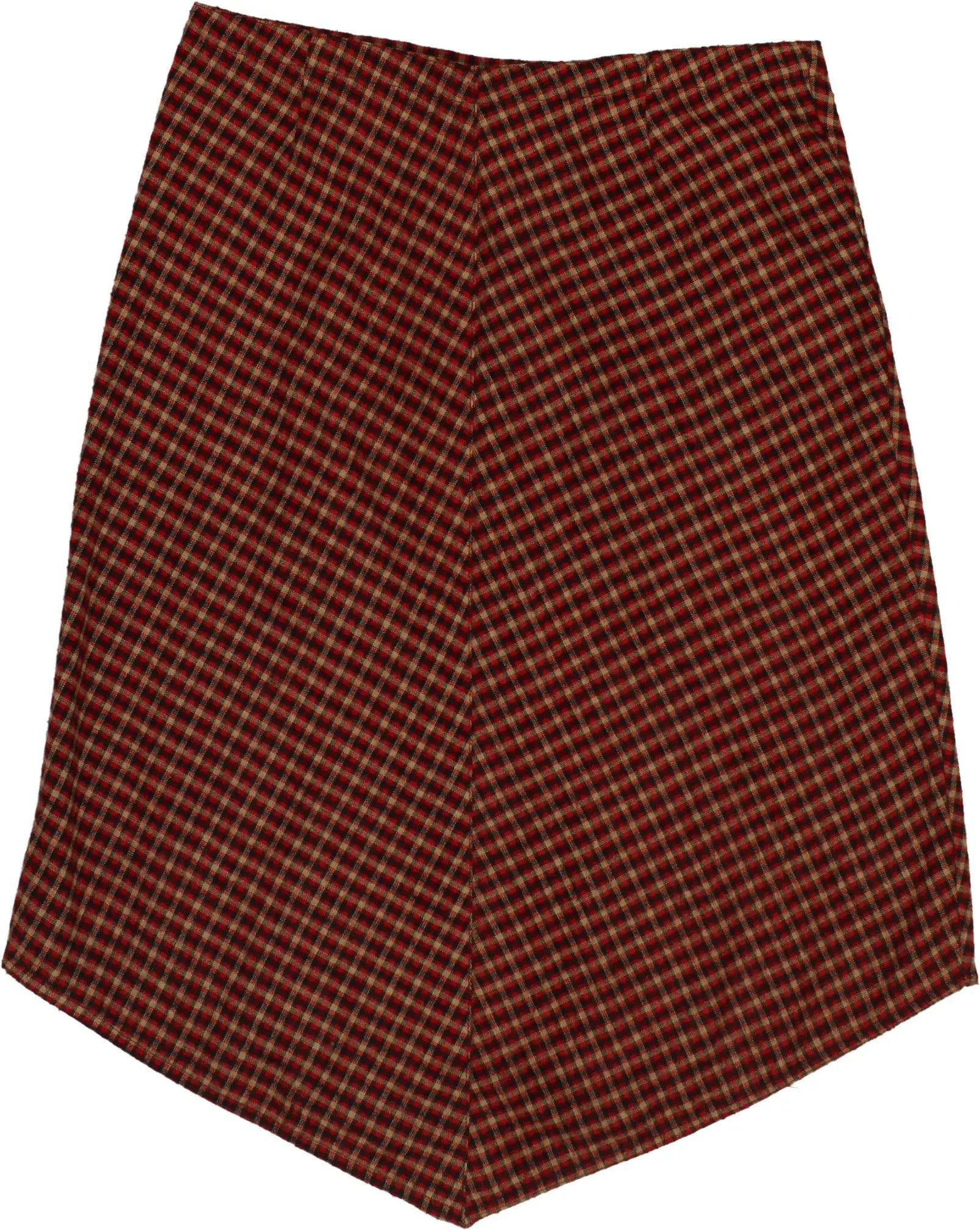 Contro Corrente - Checkered midi skirt- ThriftTale.com - Vintage and second handclothing