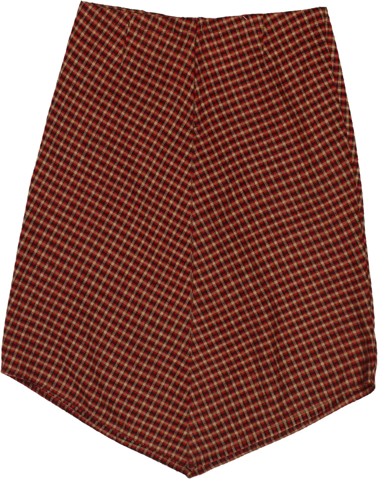 Contro Corrente - Checkered midi skirt- ThriftTale.com - Vintage and second handclothing