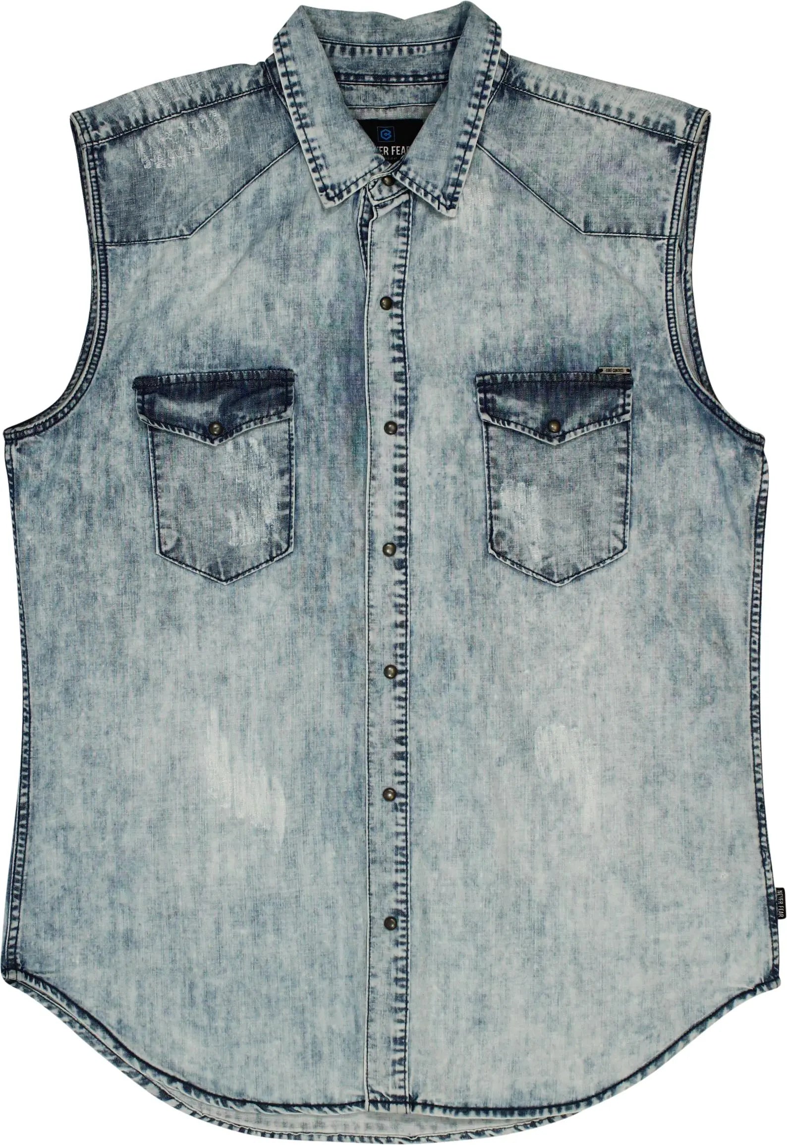 Coolcat - Denim Vest- ThriftTale.com - Vintage and second handclothing