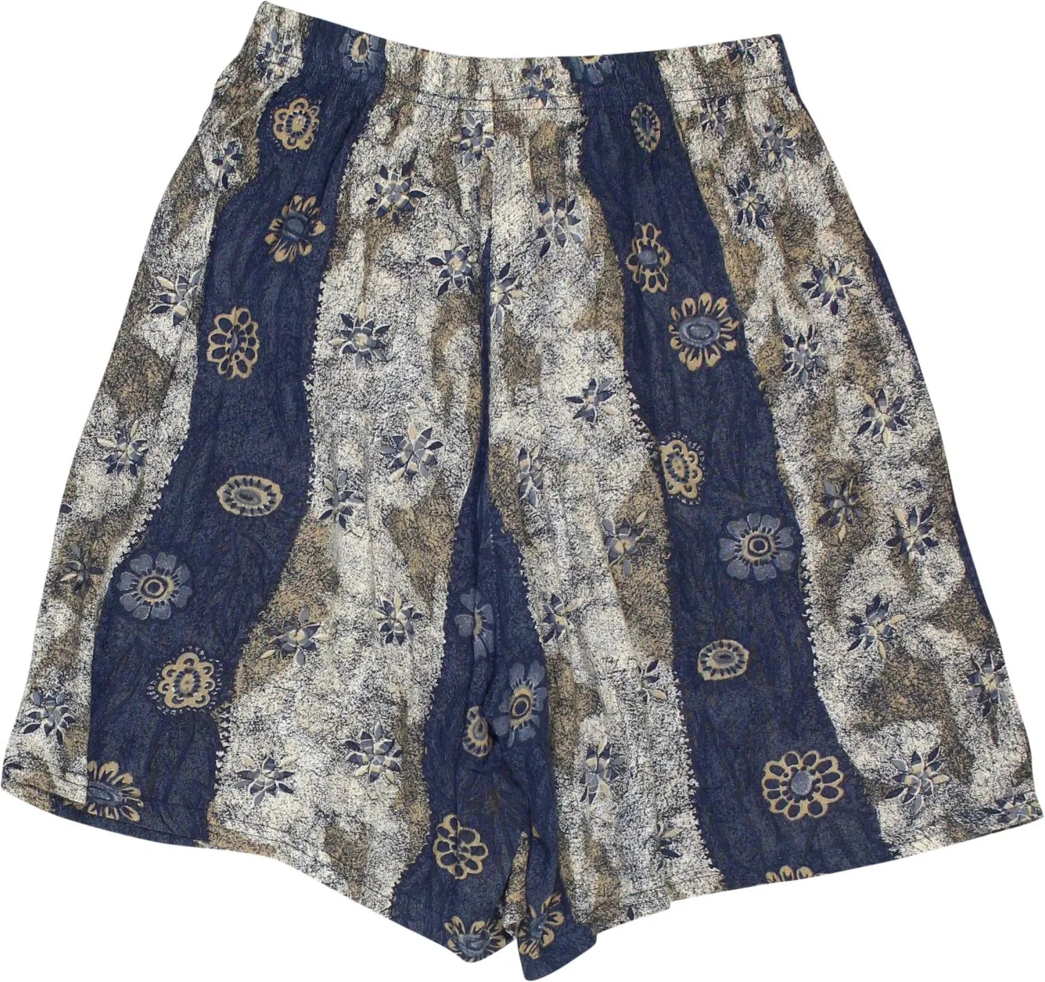 Cote a Cote - Floral Shorts- ThriftTale.com - Vintage and second handclothing