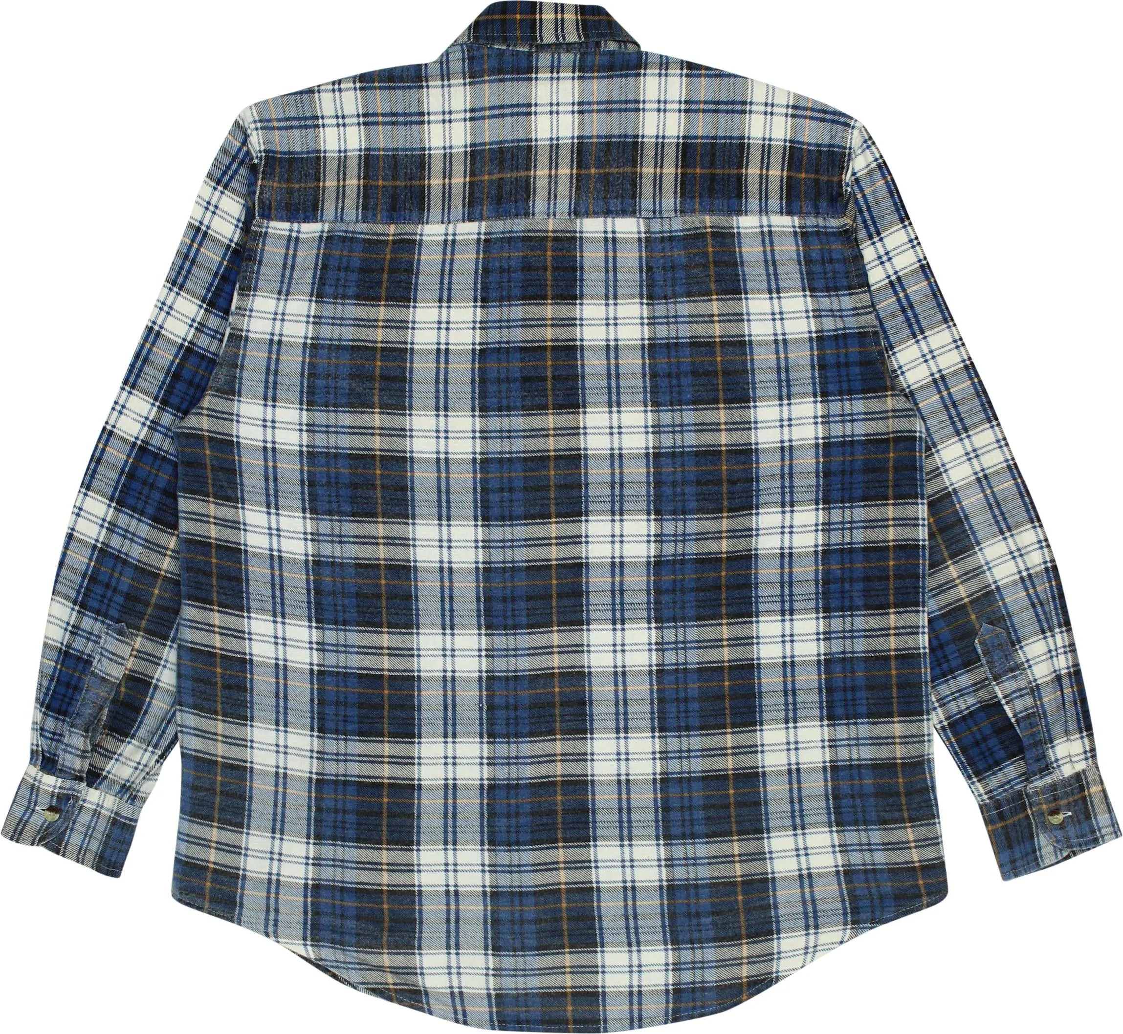 Cotton Country Club - Flannel Checked Shirt- ThriftTale.com - Vintage and second handclothing