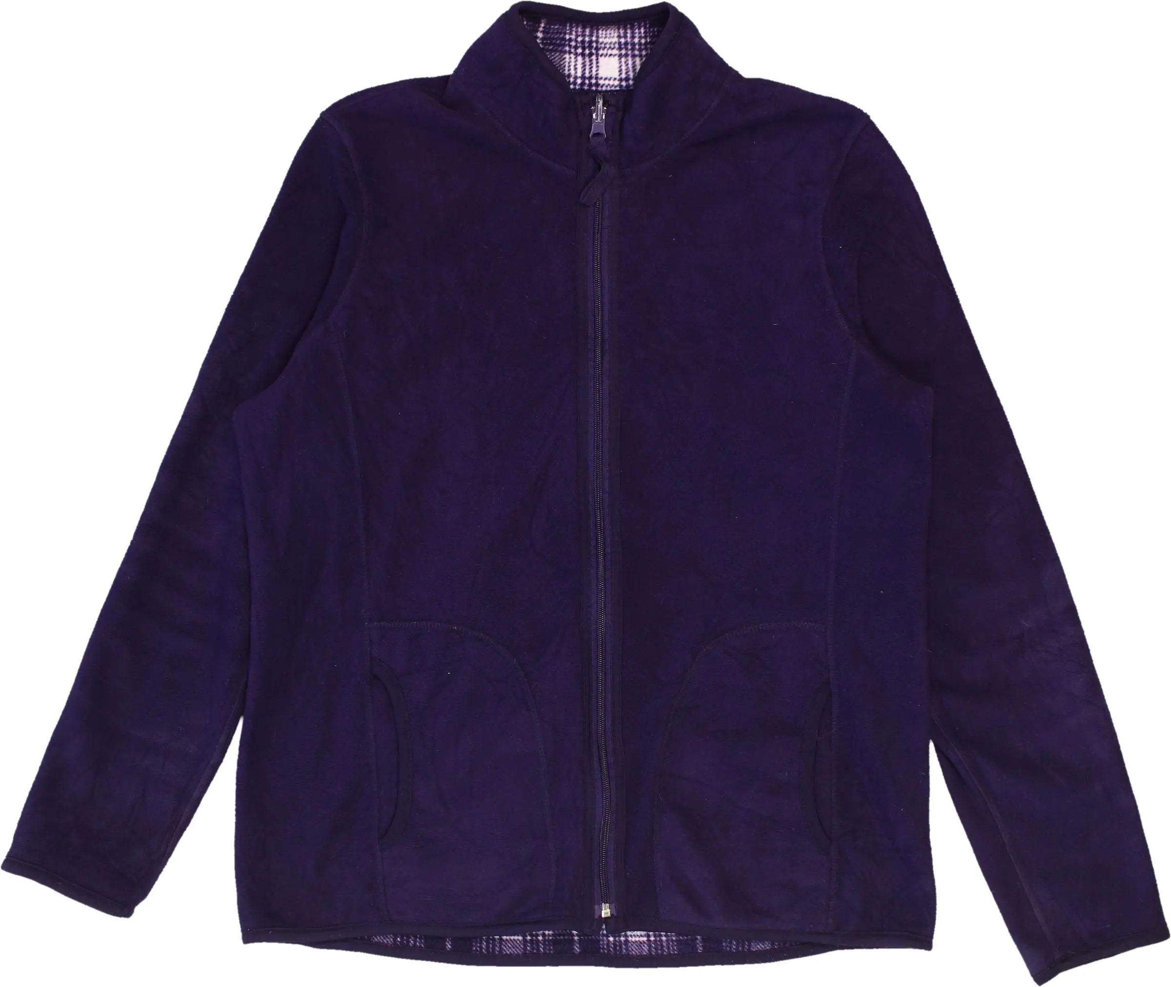Coupé - Reverisble Fleece Jacket- ThriftTale.com - Vintage and second handclothing