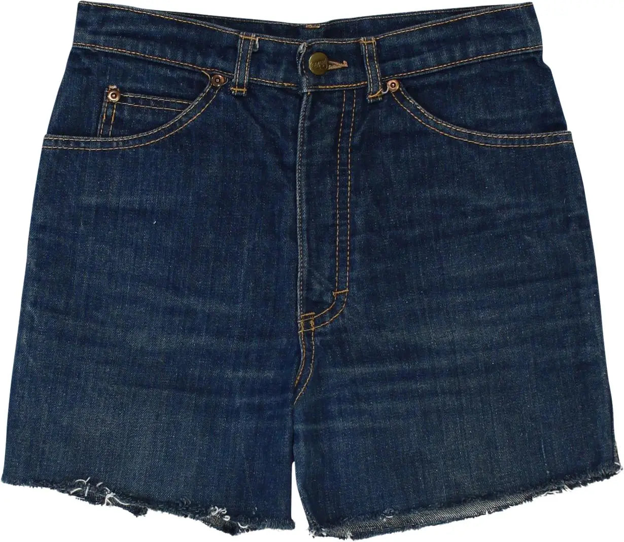 Crash - Blue Denim Shorts- ThriftTale.com - Vintage and second handclothing