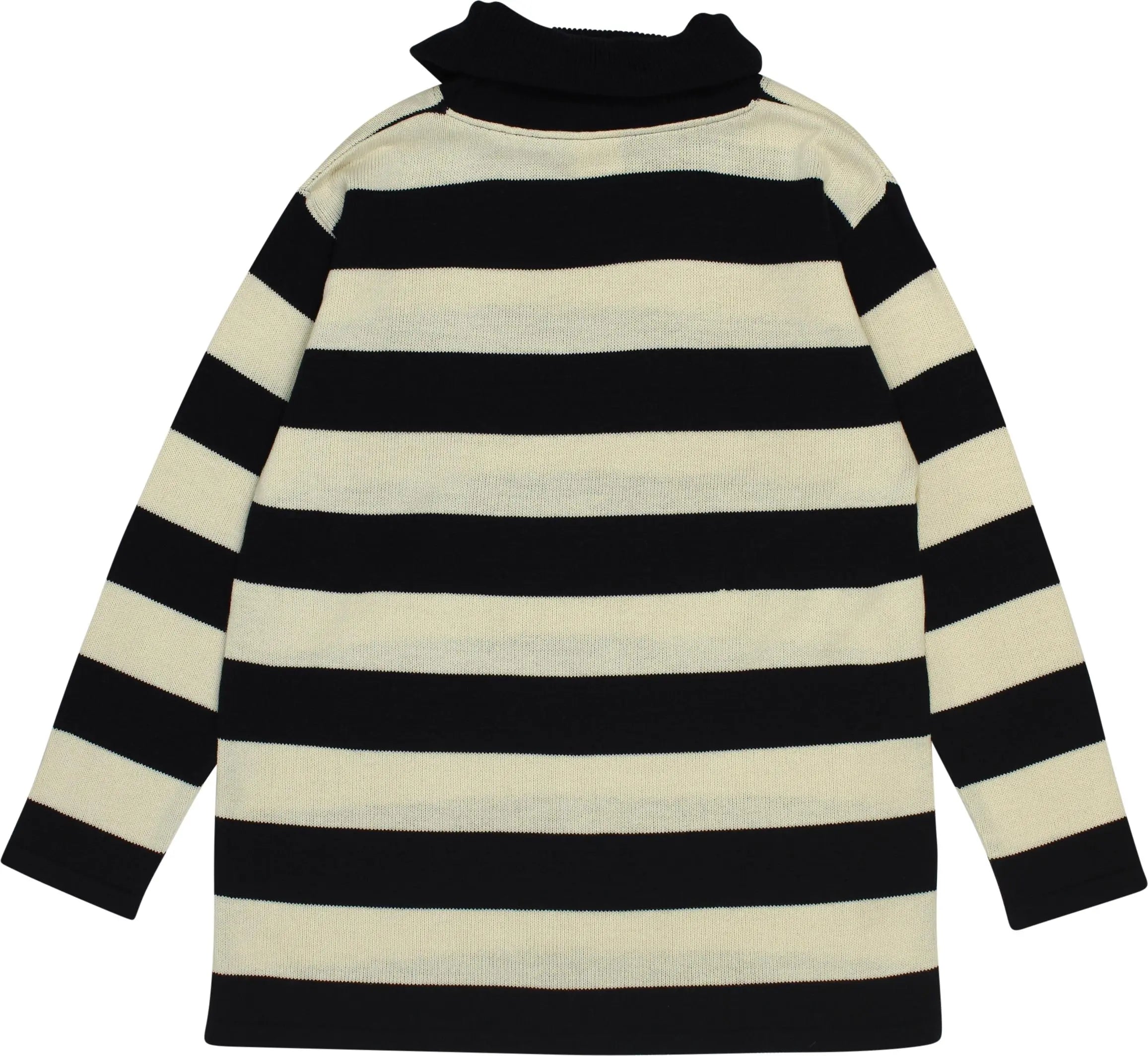 Creation Camilla - Striped Turtleneck Jumper- ThriftTale.com - Vintage and second handclothing