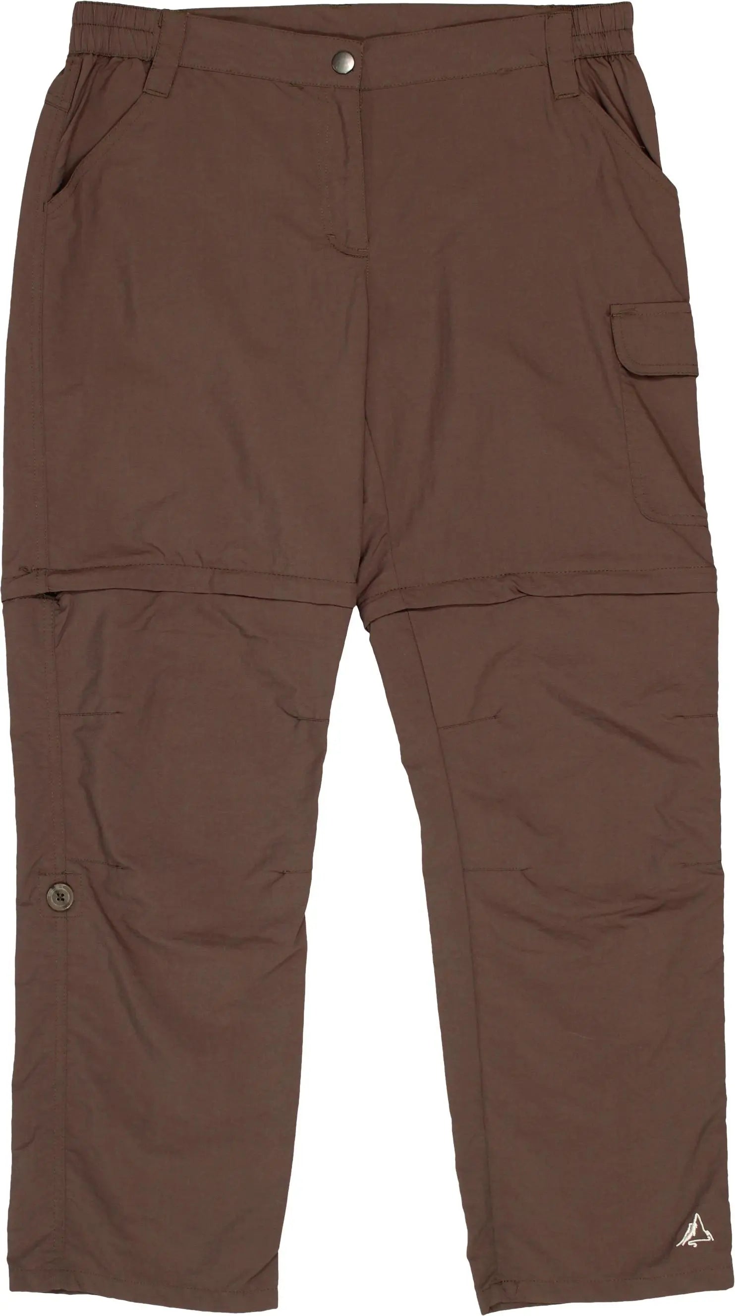Crivit - Brown Cargo Trousers- ThriftTale.com - Vintage and second handclothing