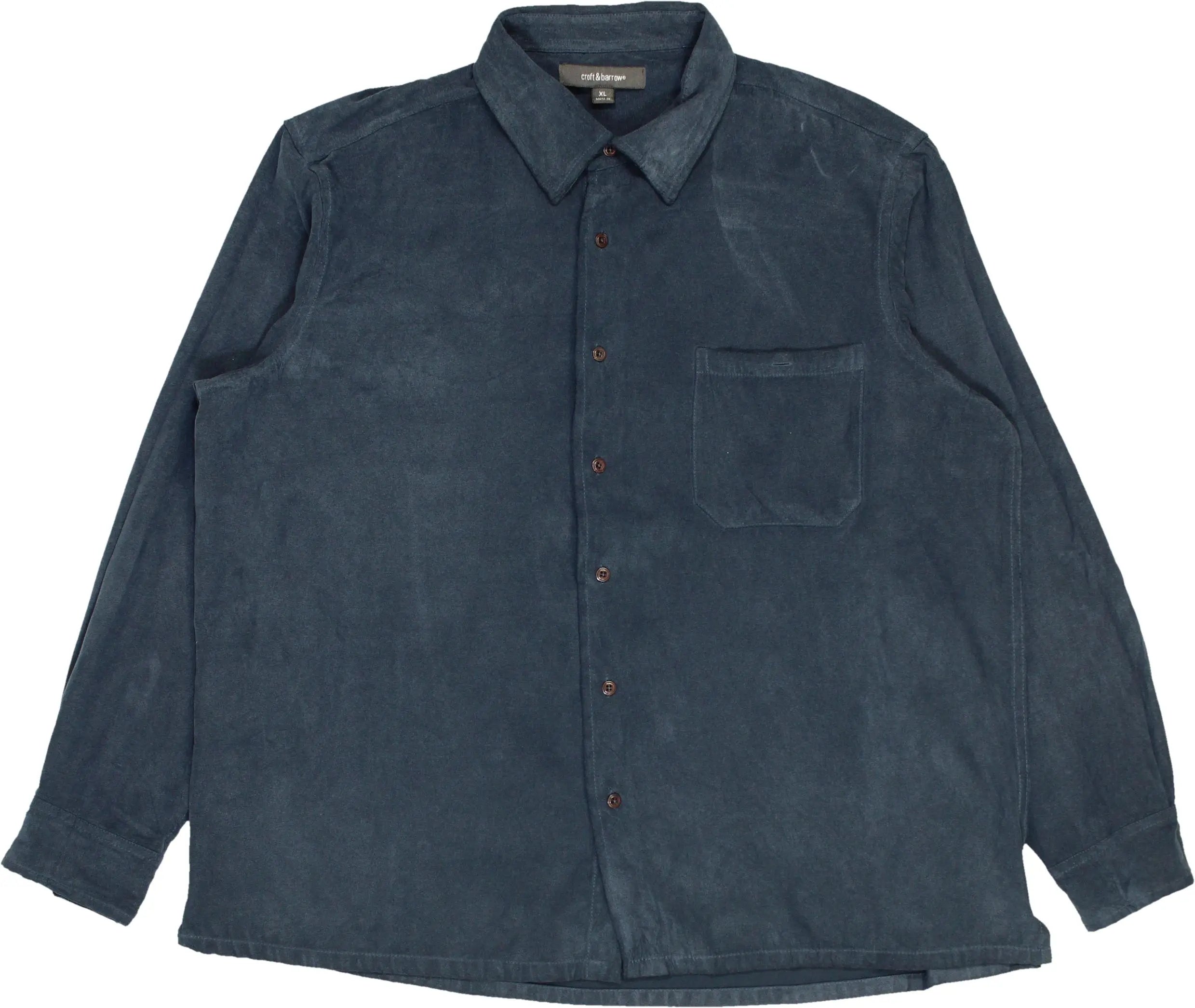 Croft & Barrow - Blue Shirt- ThriftTale.com - Vintage and second handclothing